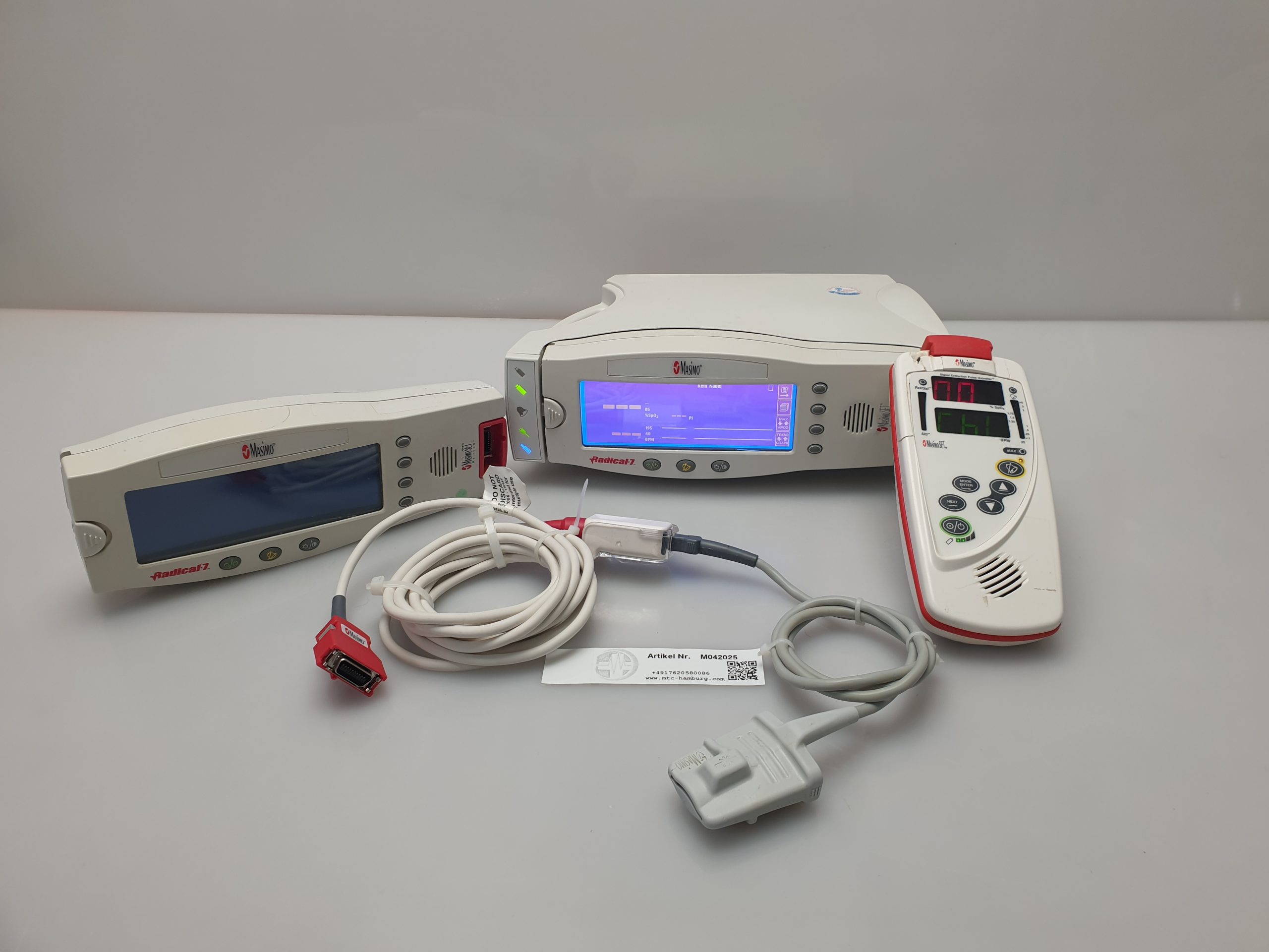 Masimo Pulsoximeter Monitor Radical 7 SpO2 Monitor thumbnail 2