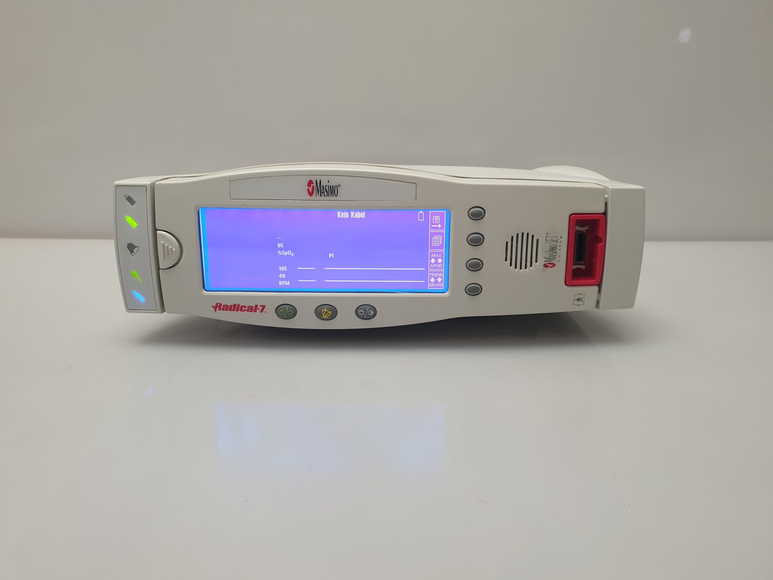 Masimo Pulsoximeter Monitor Radical 7 SpO2 Monitor thumbnail 4