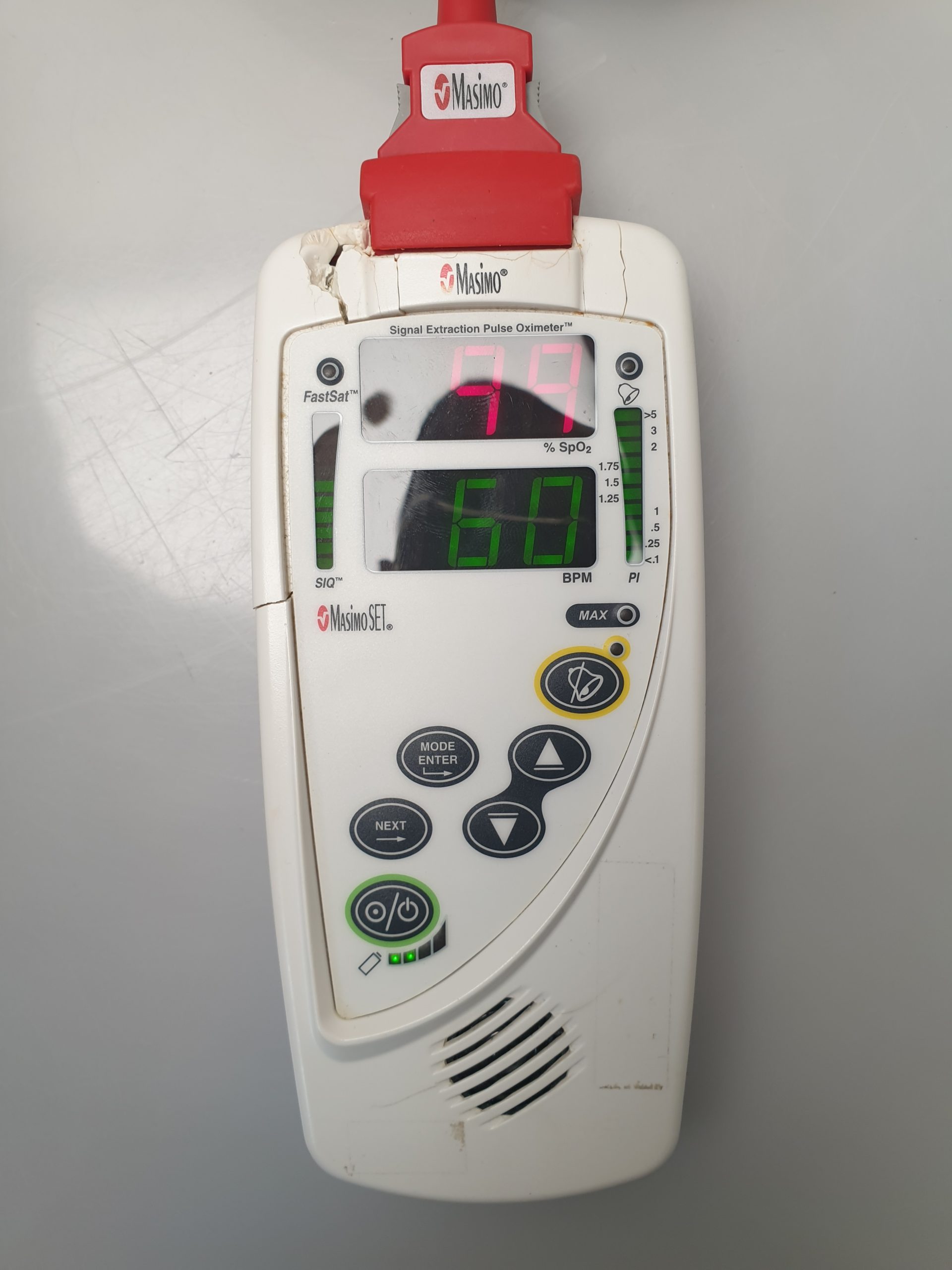 Masimo Pulsoximeter Monitor Radical 7 SpO2 Monitor thumbnail 12