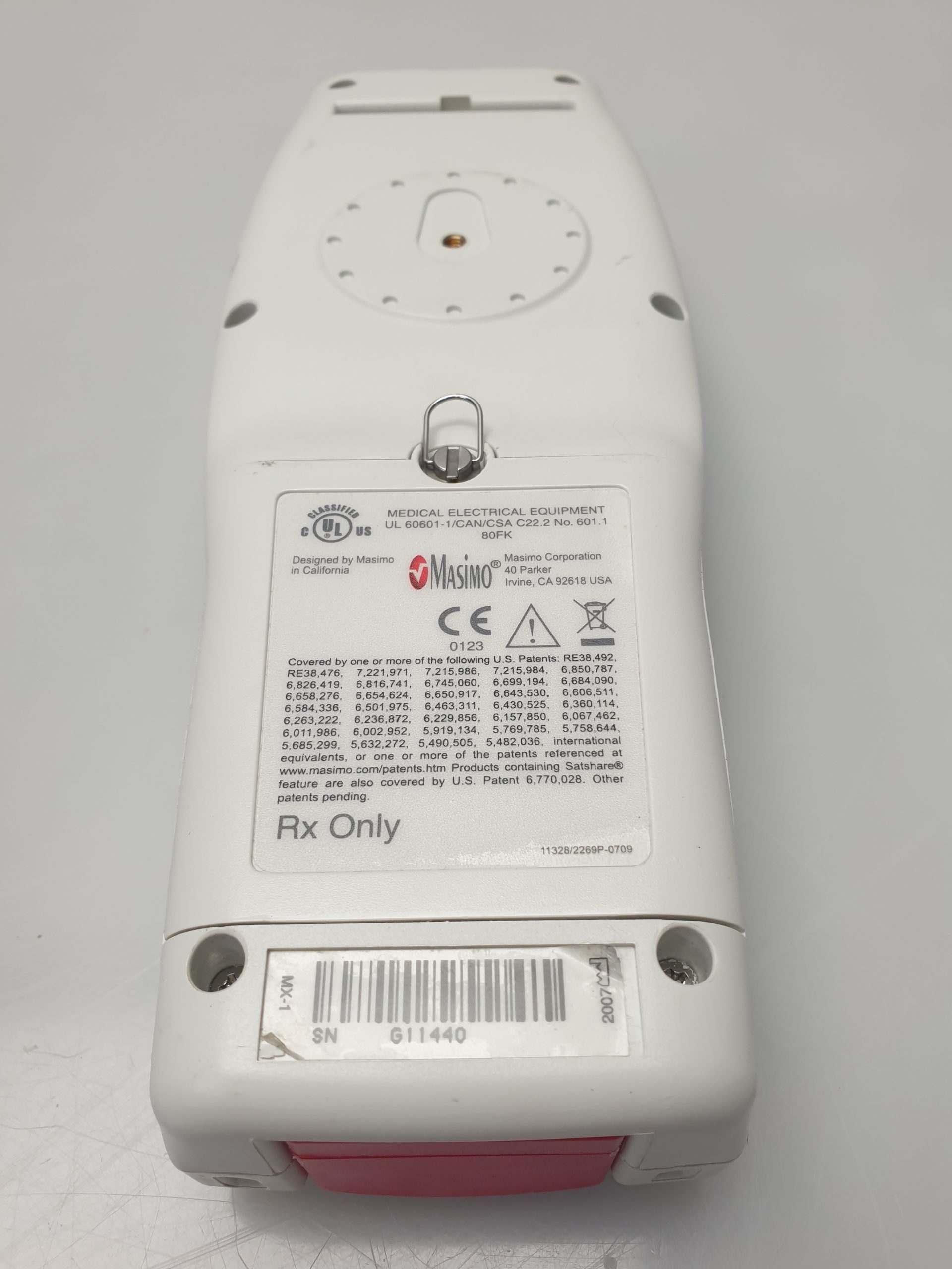 Masimo Pulsoximeter Monitor Radical 7 SpO2 Monitor thumbnail 16
