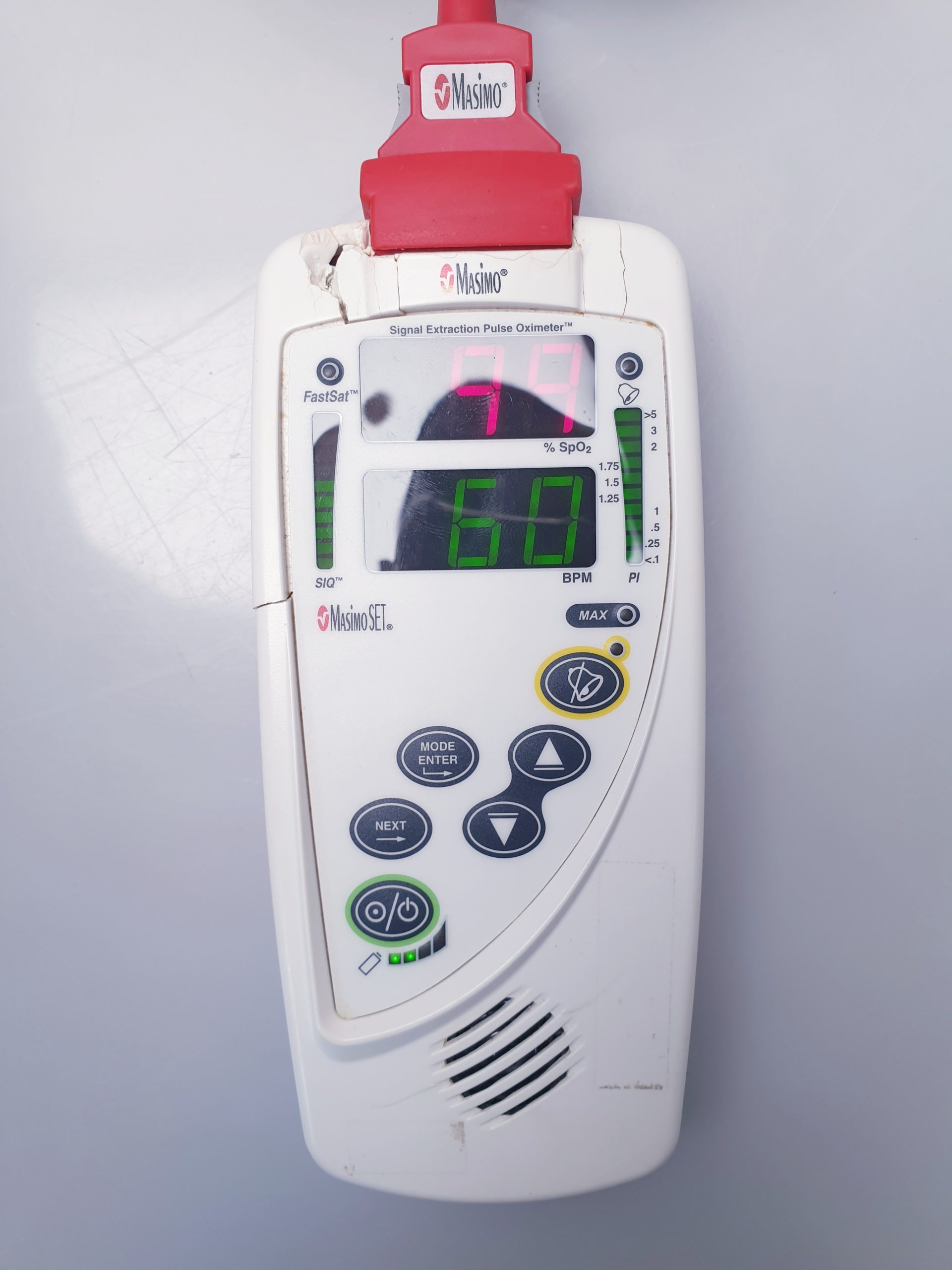 Masimo Pulsoximeter Monitor Radical 7 SpO2 Monitor thumbnail 17