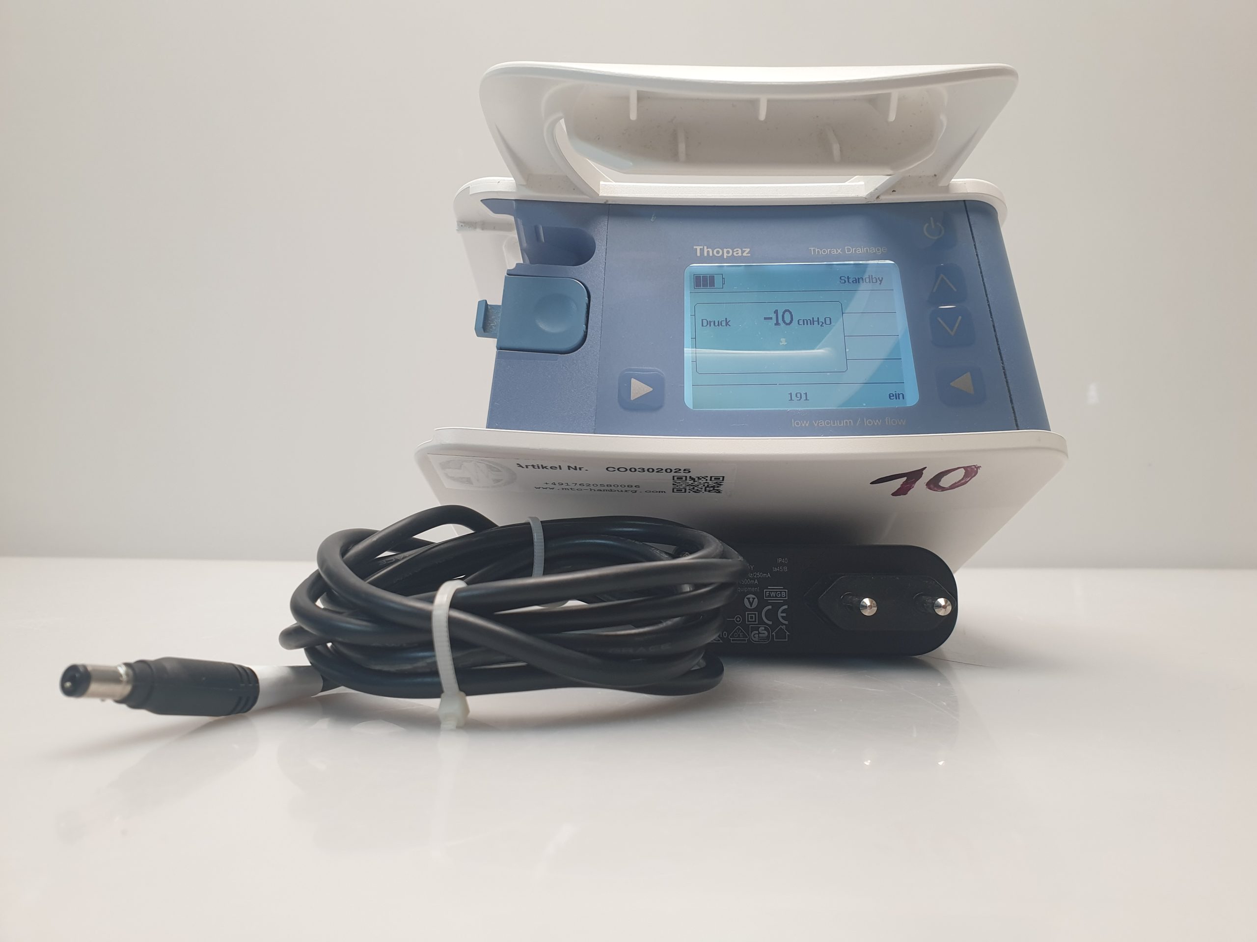 Medela 200.2219 Thopaz Thorax Drainage Low Vacuum Low Flow thumbnail 10