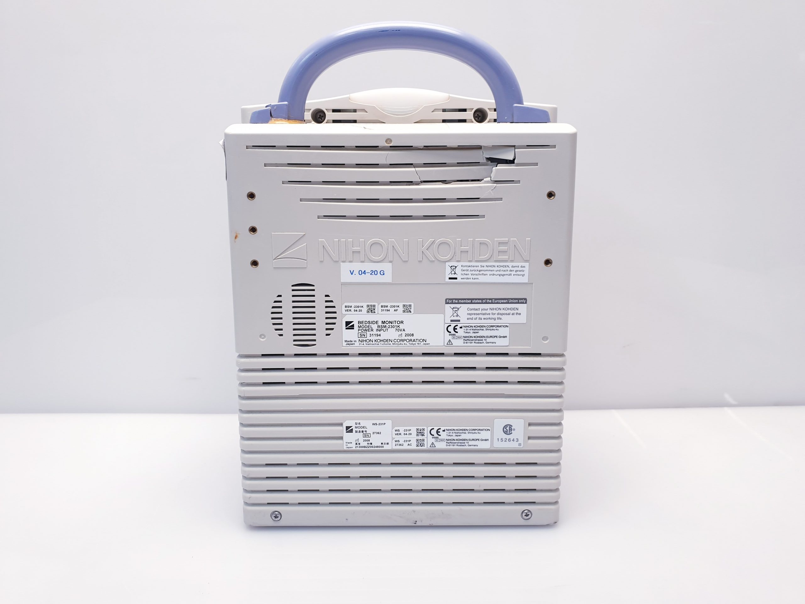 Nihon Kohden BSM-2301K Monitor thumbnail 5