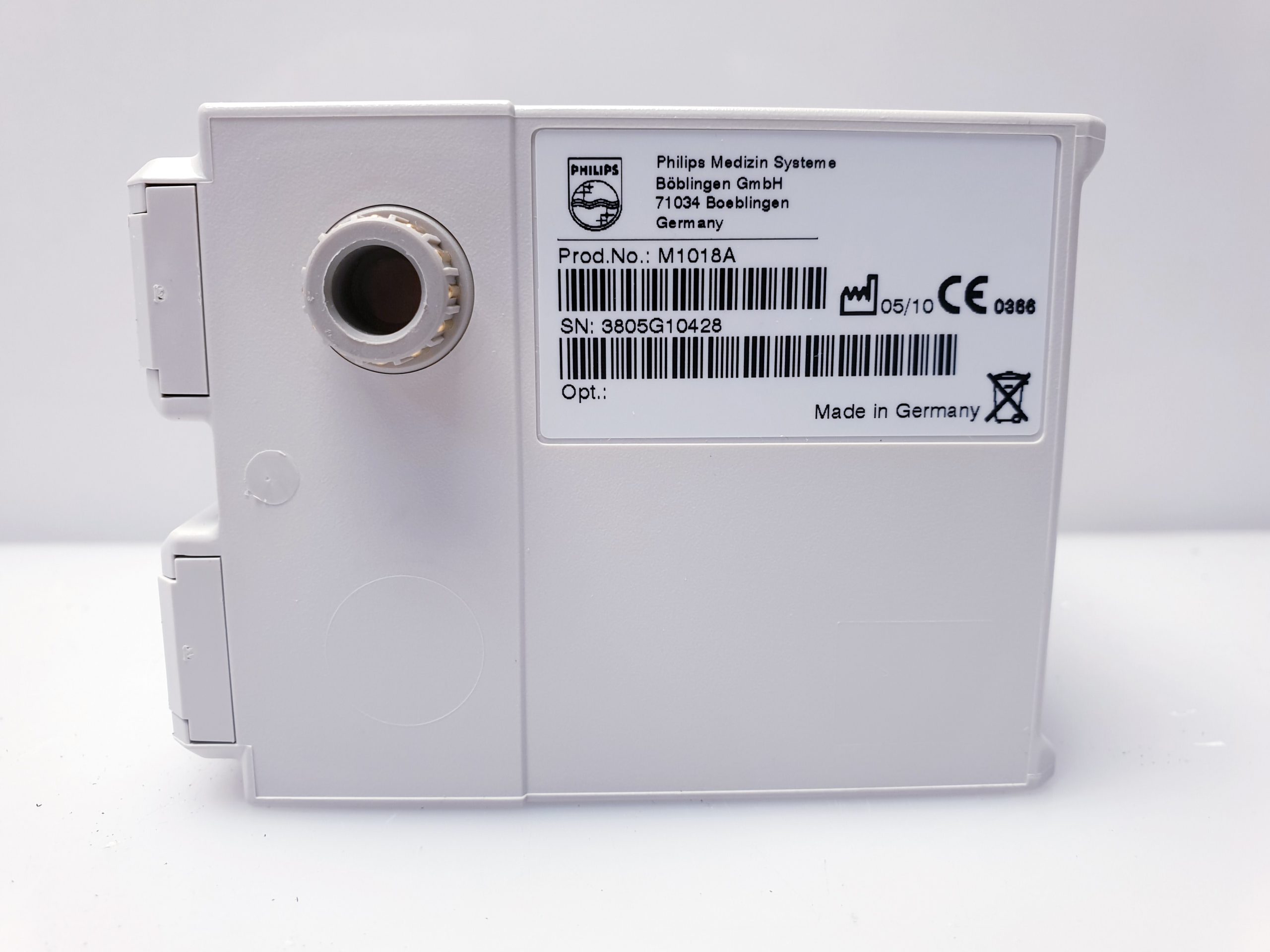 Philips M1018A tcpO2 tcpCO2 transcutaneous Gas Module thumbnail 7