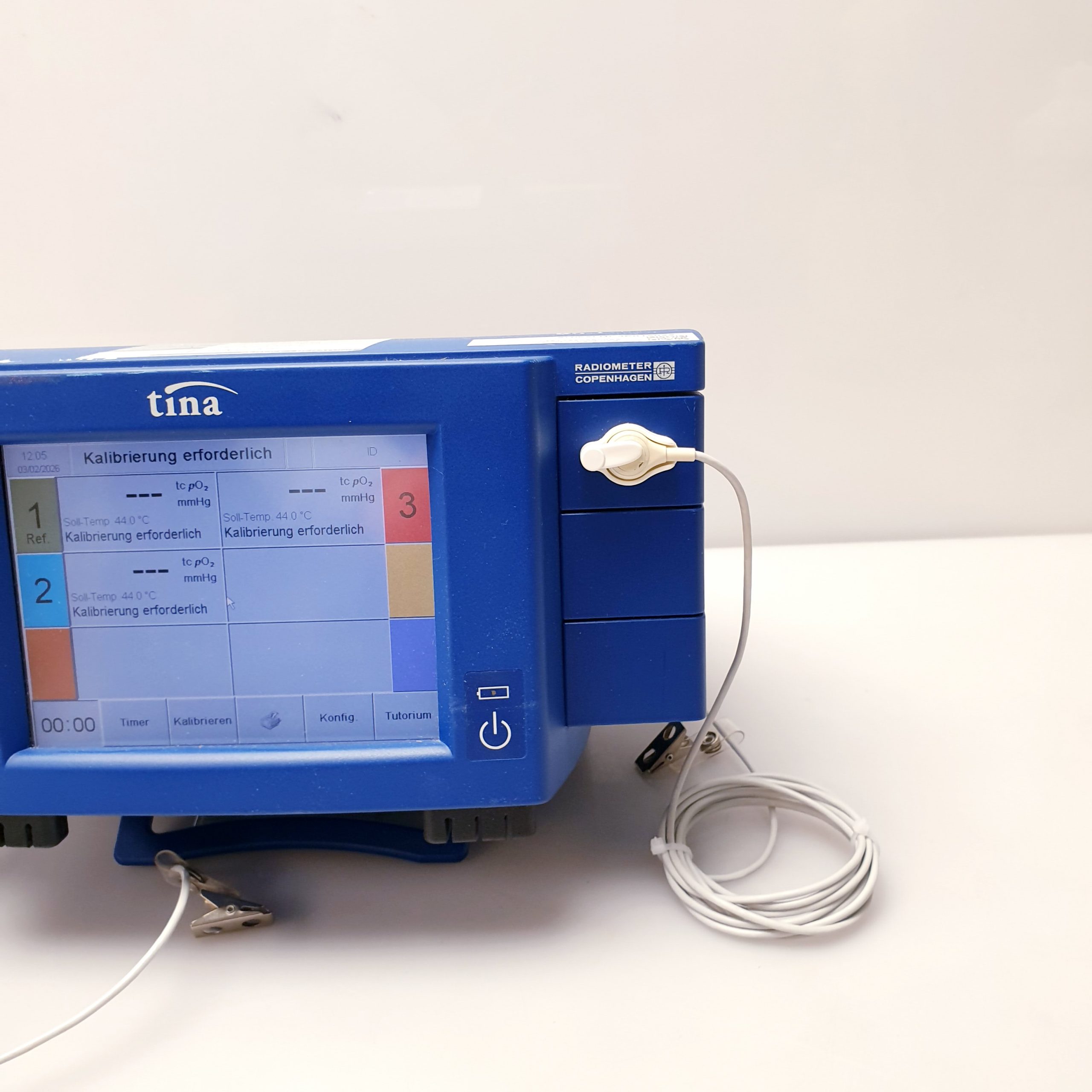 RADIOMETER COPENHAGEN TINA TCM4 Series MK3 391 Patientenmonitor thumbnail 6