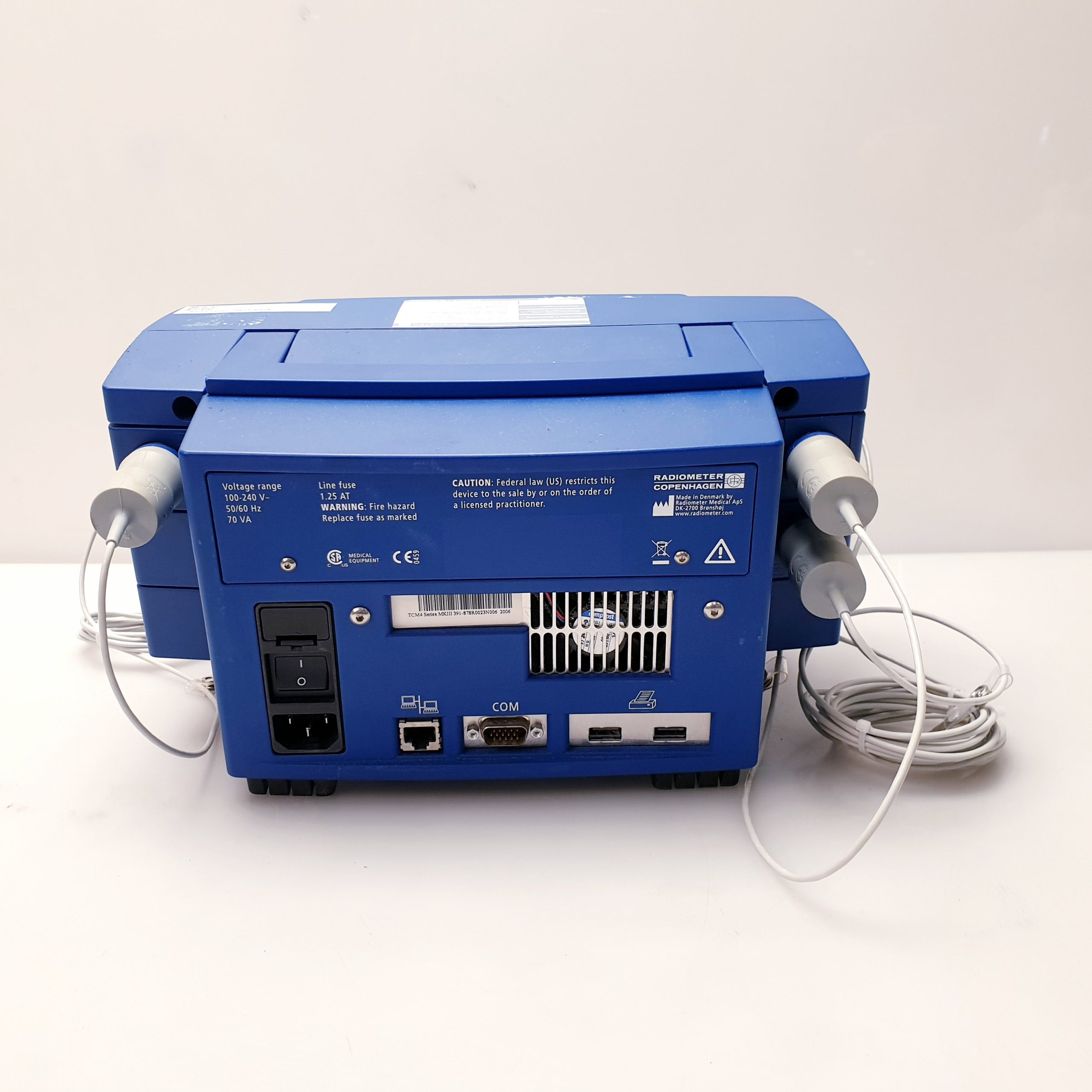 RADIOMETER COPENHAGEN TINA TCM4 Series MK3 391 Patientenmonitor thumbnail 9