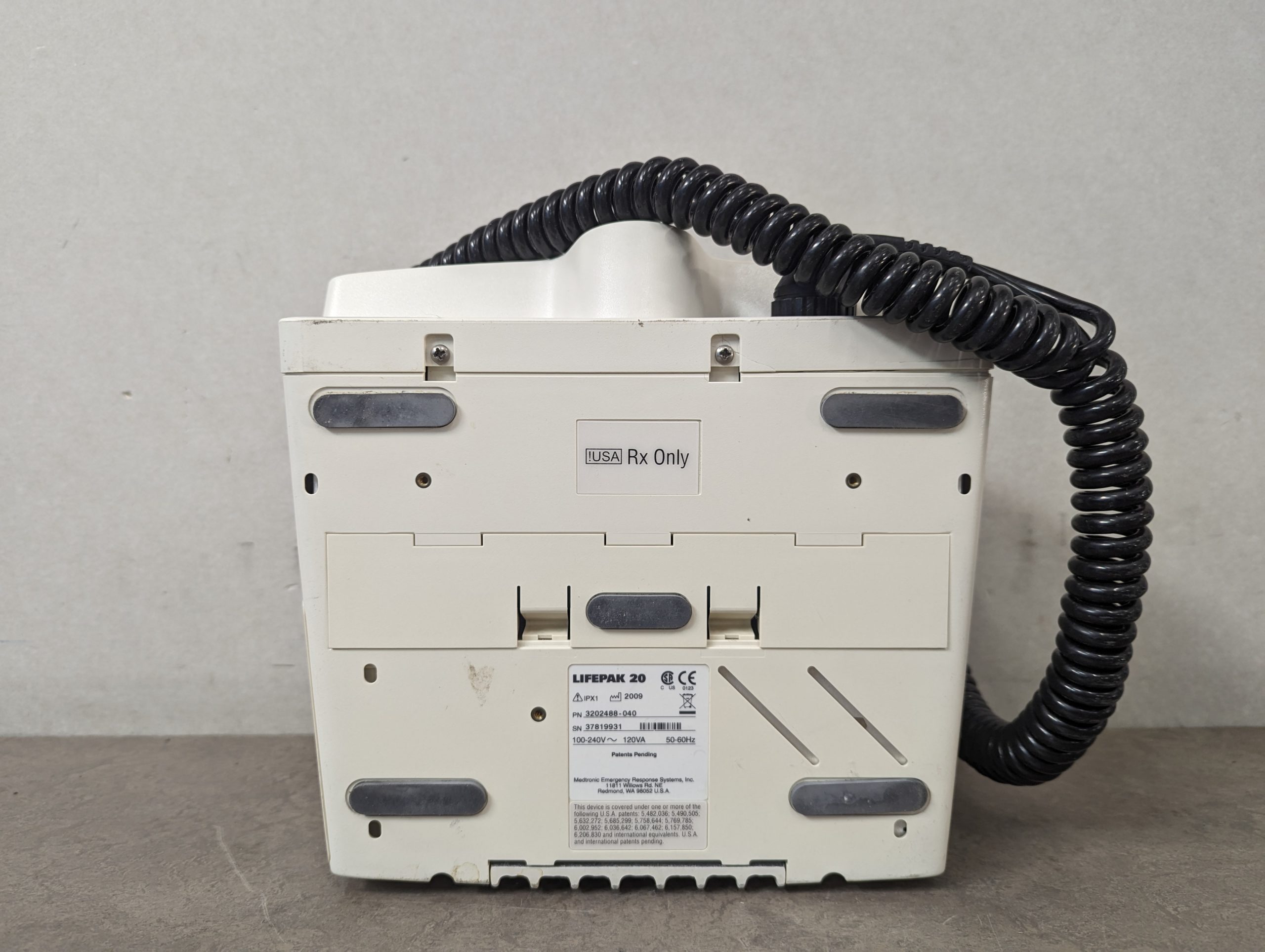 Medtronic Lifepak 20 Physio-Control Defibrillator Monitor thumbnail 11
