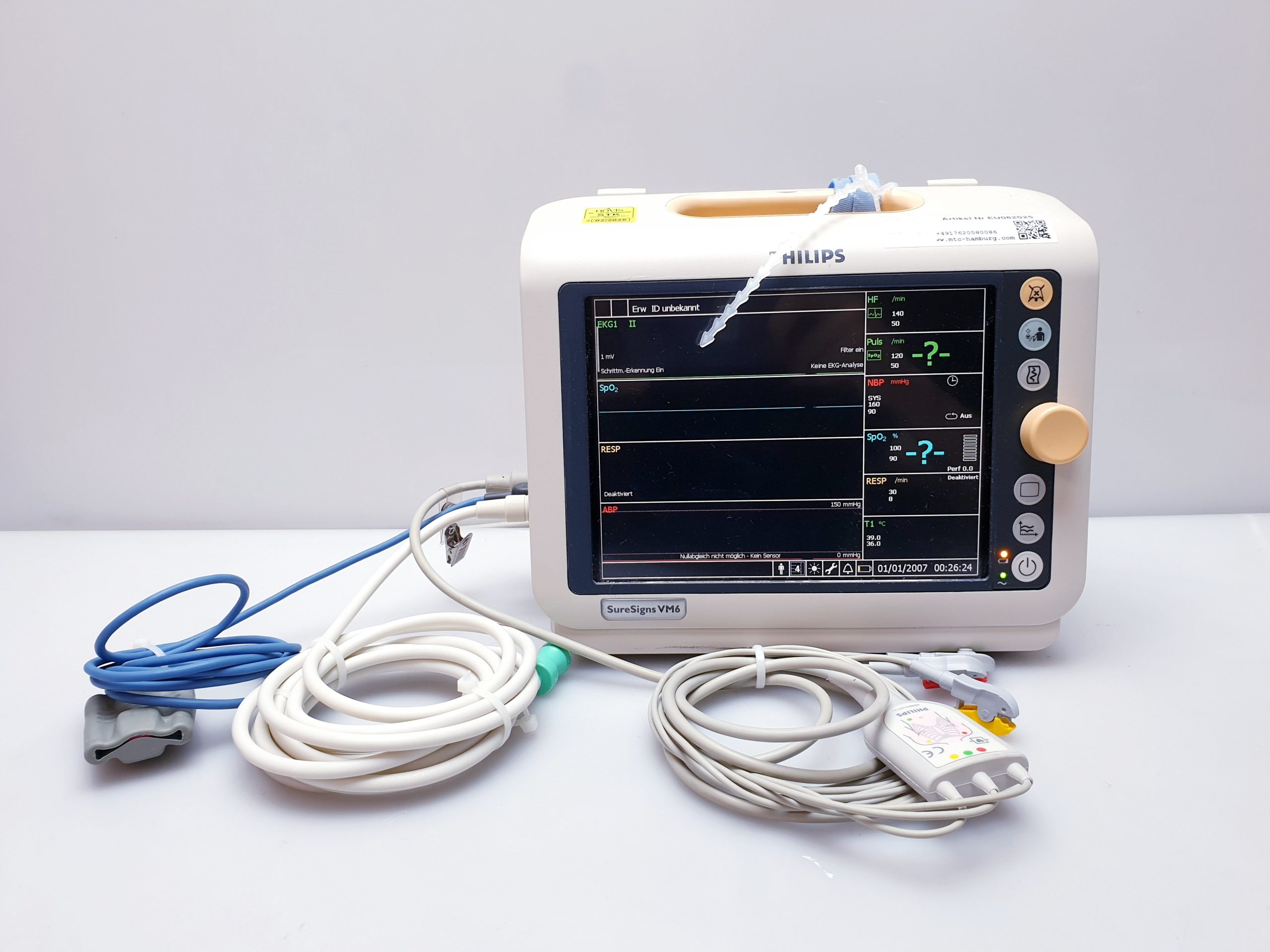 Philips SureSigns VM6 Überwachungsmonitor — image 1 of 11
