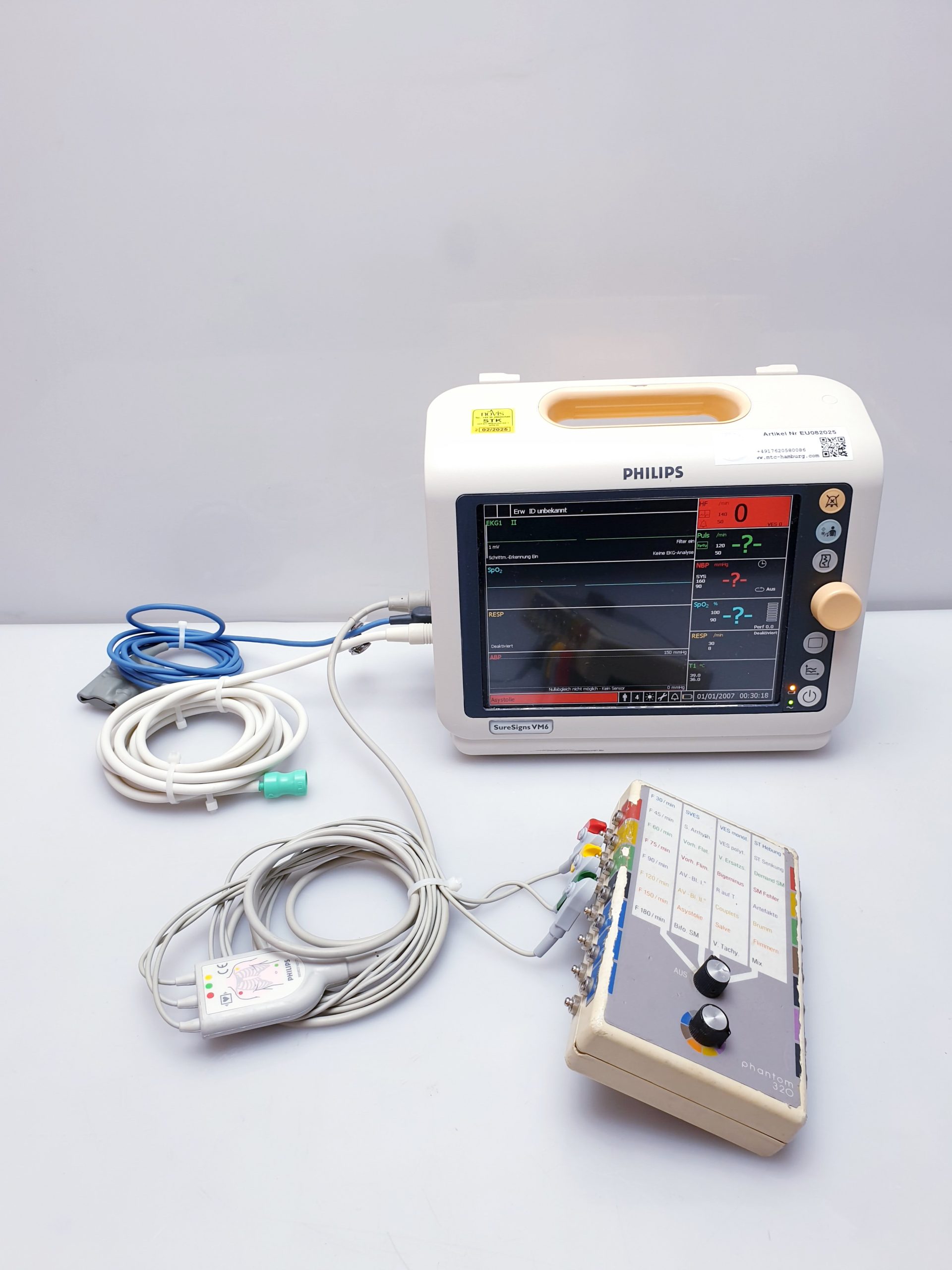 Philips SureSigns VM6 Überwachungsmonitor thumbnail 4