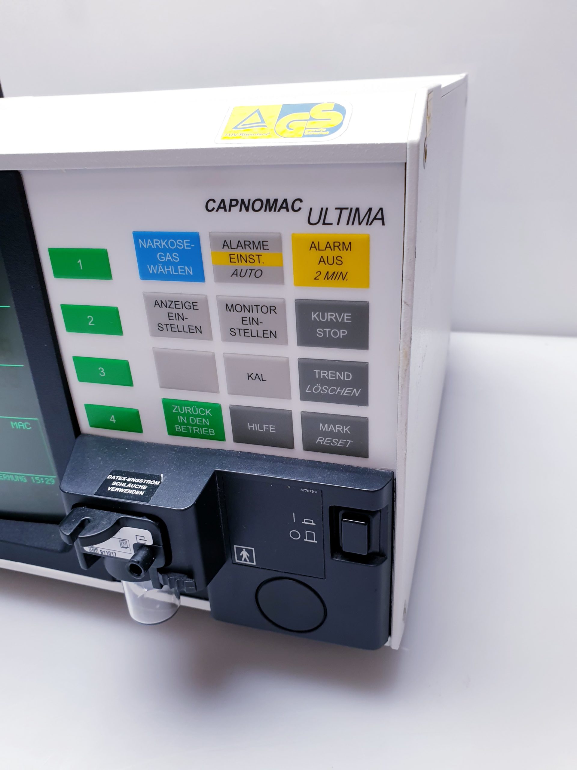 Datex Ultima Gas-Monitor Iso, Hal, Sevo, Enf, Sevo thumbnail 2