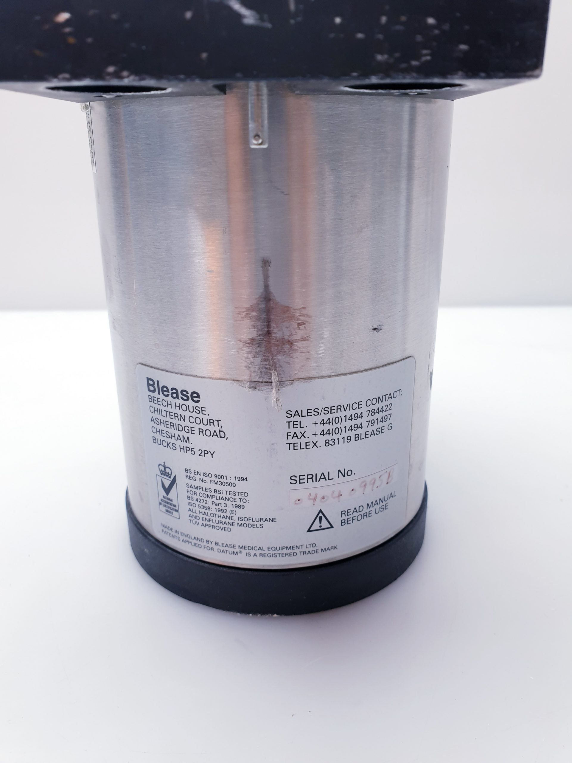 Hoyer Blease Iso Isoflurane – Vapor – Vaporiser thumbnail 9