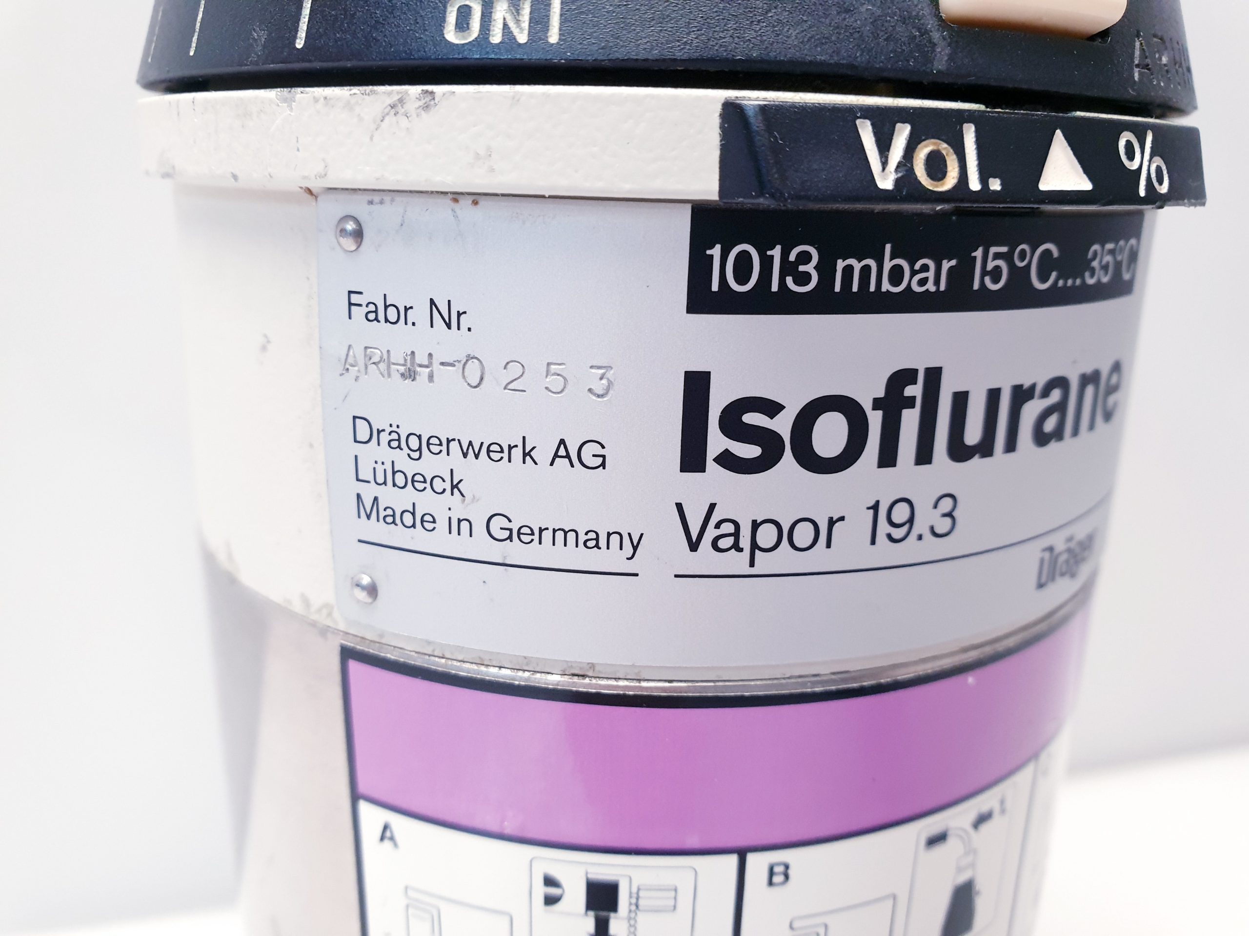 Dräger isoflurane Isofluran 19.3 forane forene Vapor thumbnail 3