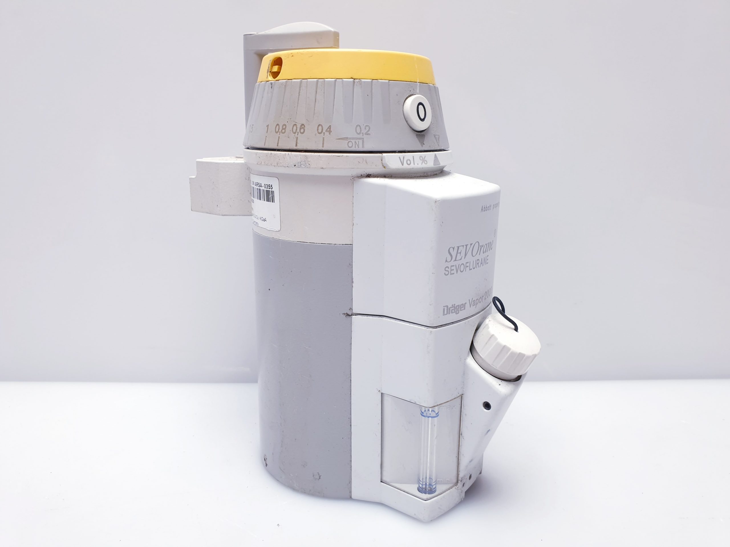 Dräger Vapor 2000 für Sevoflurane Sevorane Vaporiser – Verdampfer thumbnail 11