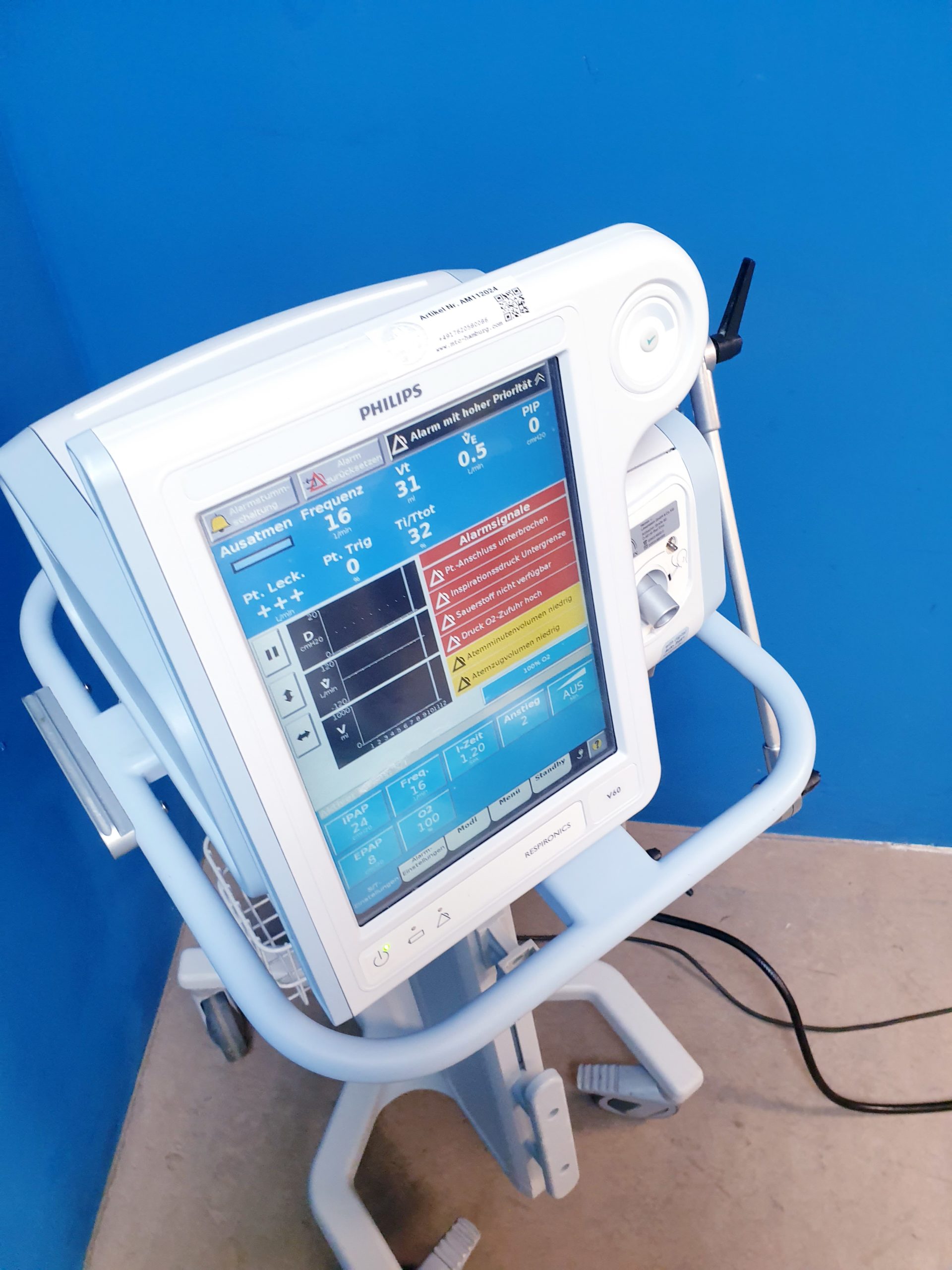 Philips Respironics V60 V 60 Beatmungsgerät thumbnail 2