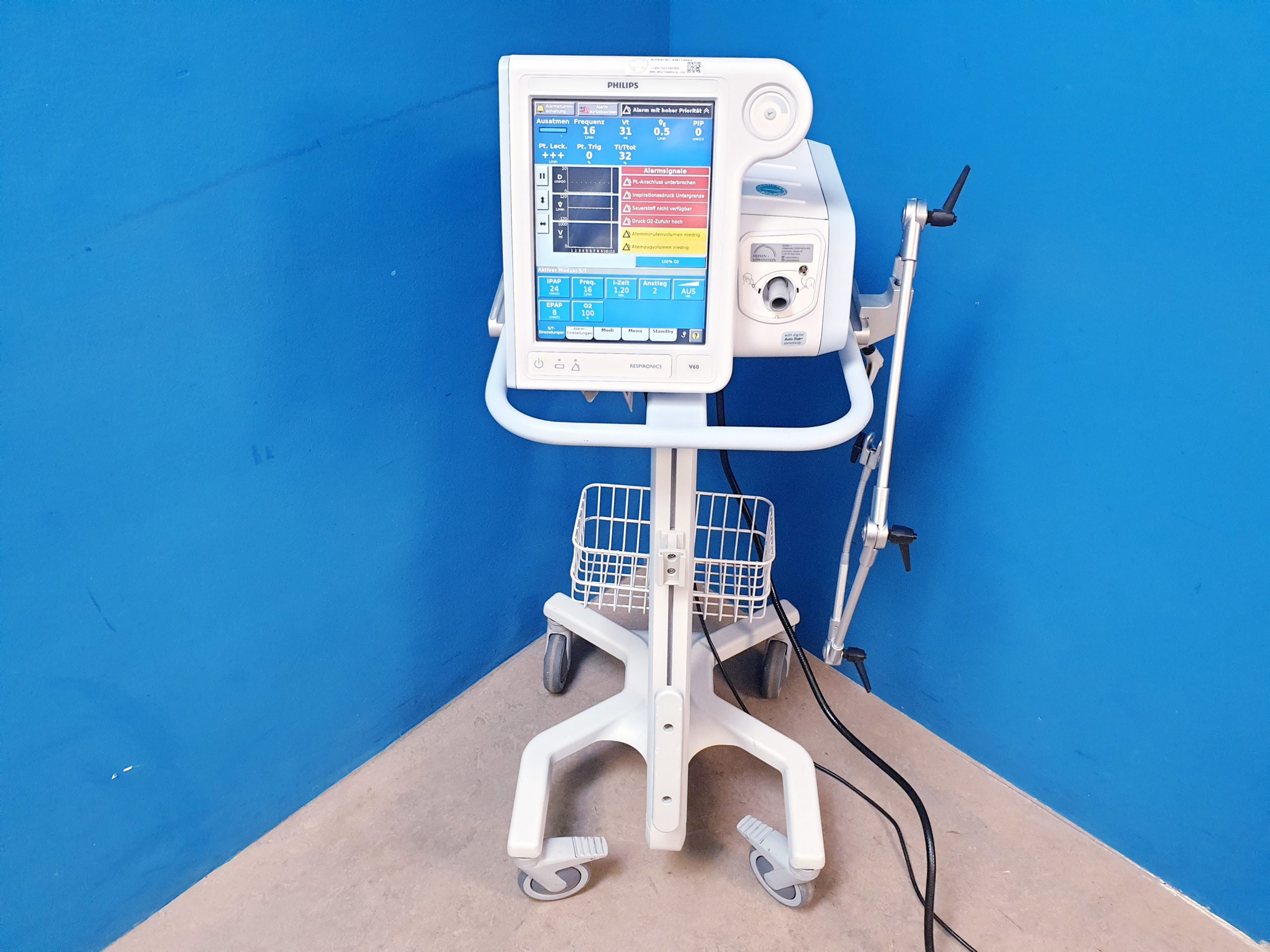 Philips Respironics V60 V 60 Beatmungsgerät thumbnail 3