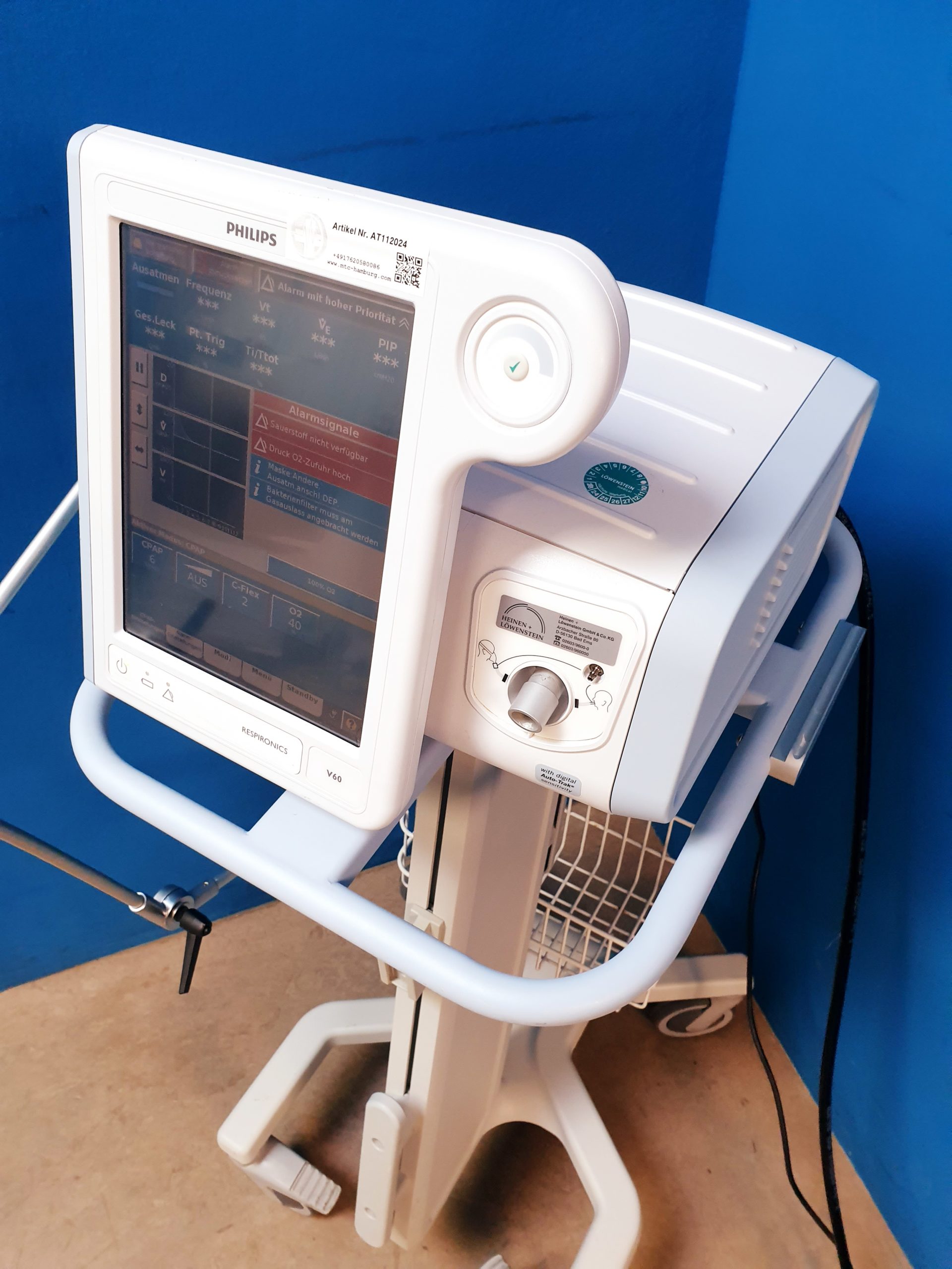 Philips Respironics V60 V 60 Beatmungsgerät thumbnail 2