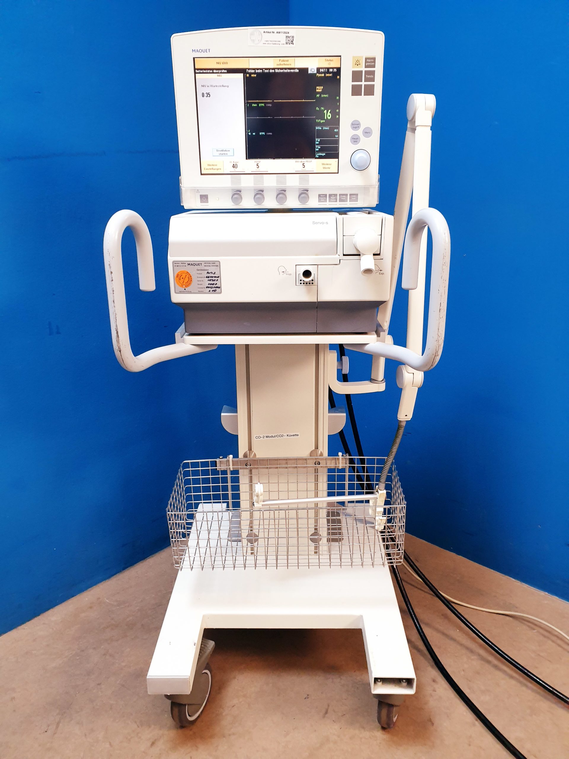 Maquet Servo-S Ventilator thumbnail 5