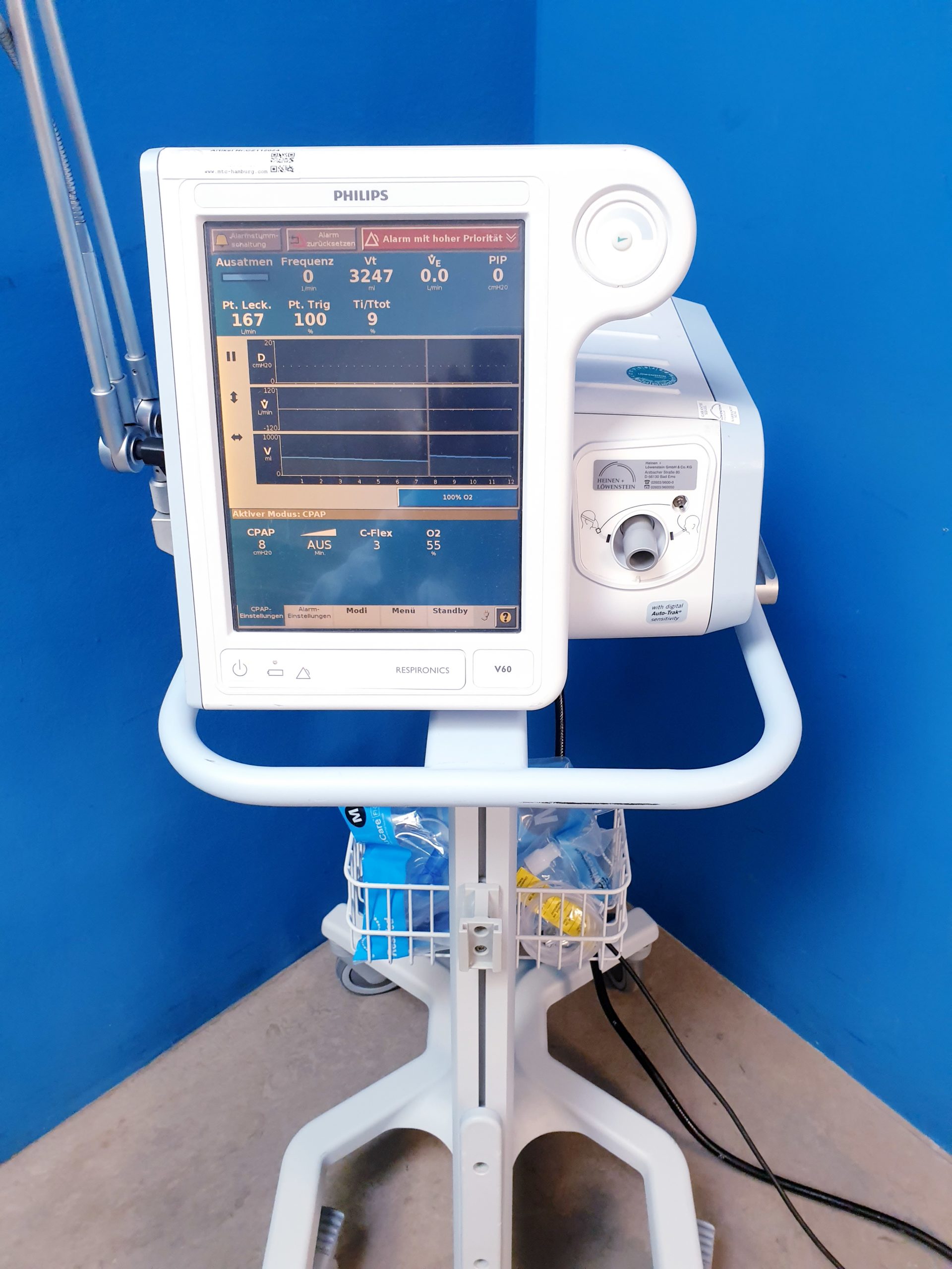 Philips Respironics V60 V 60 Beatmungsgerät thumbnail 4