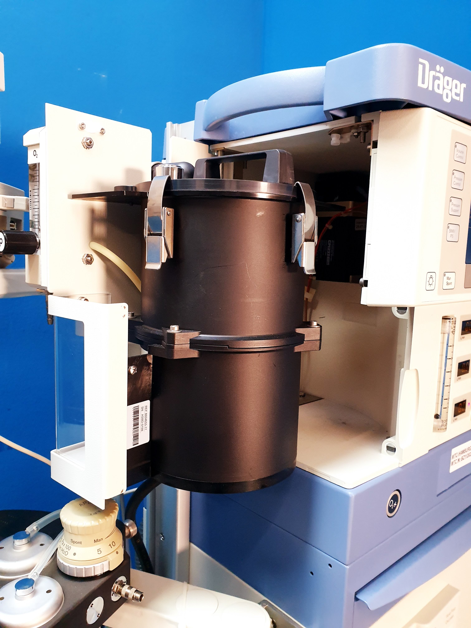 Dräger // Draeger Fabius Tiro SW. 3.32a mit Scio Four Oxi plus + Infinity Delta XL Überwachungsmonitor thumbnail 6