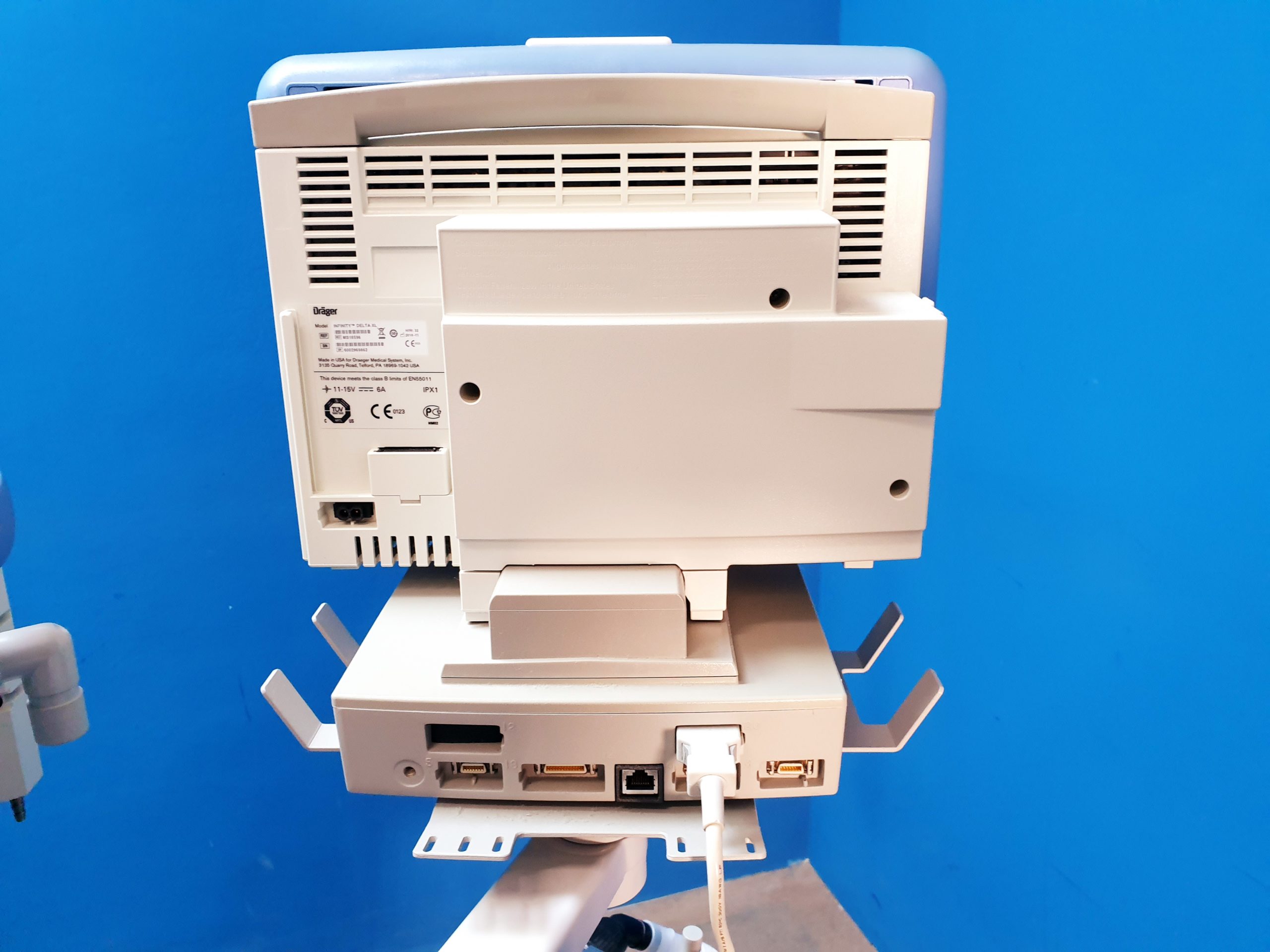 Dräger // Draeger Fabius Tiro SW. 3.32a mit Scio Four Oxi plus + Infinity Delta XL Überwachungsmonitor thumbnail 8