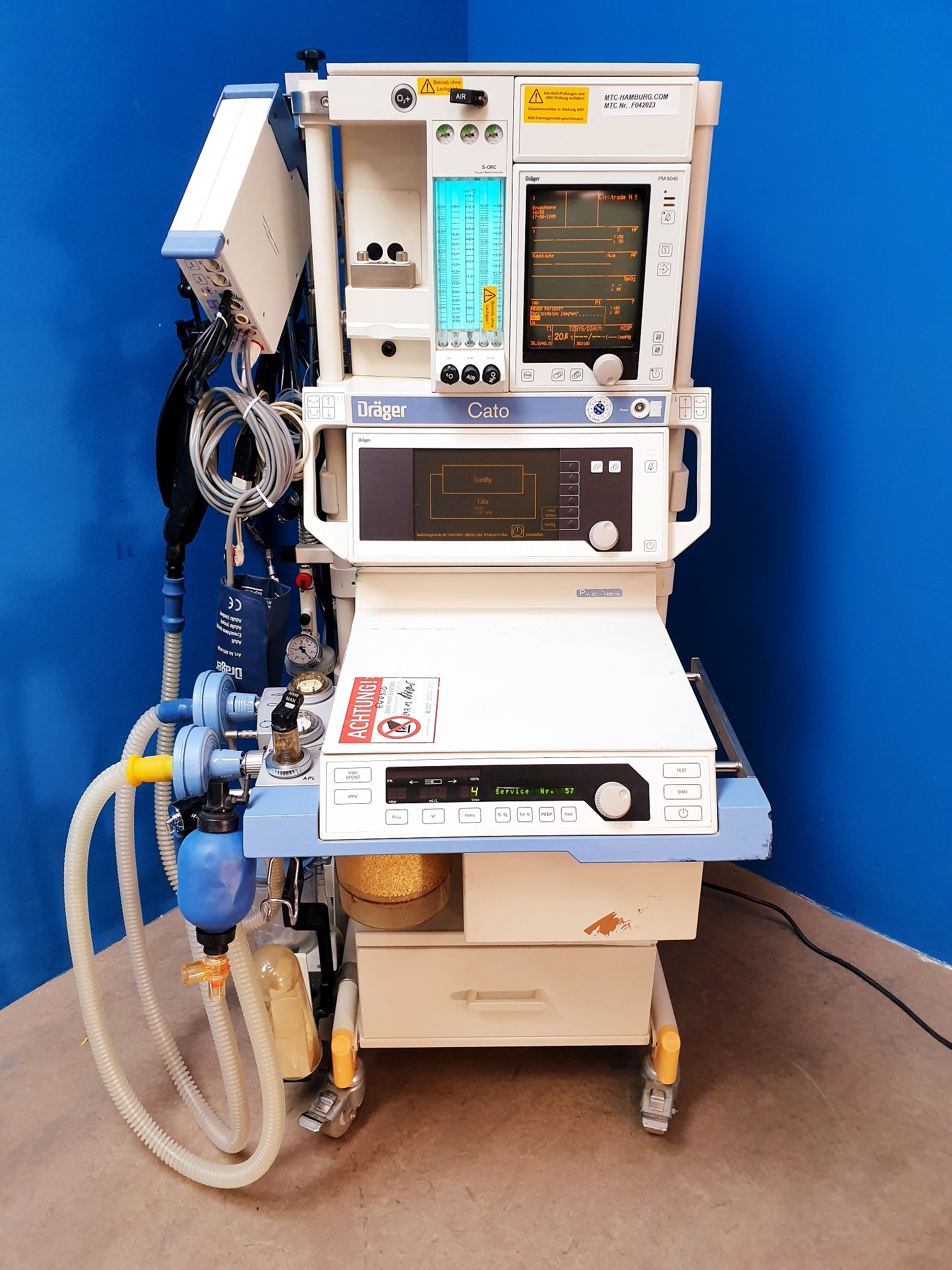 Draeger – Dräger Cato + PM 8040 + PB8800 Modul — image 1 of 10