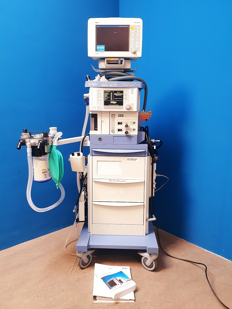Dräger – Draeger FABIUS TIRO Narkosegerät + Infinity Delta – Fahrbar DOM 2008 — image 1 of 10