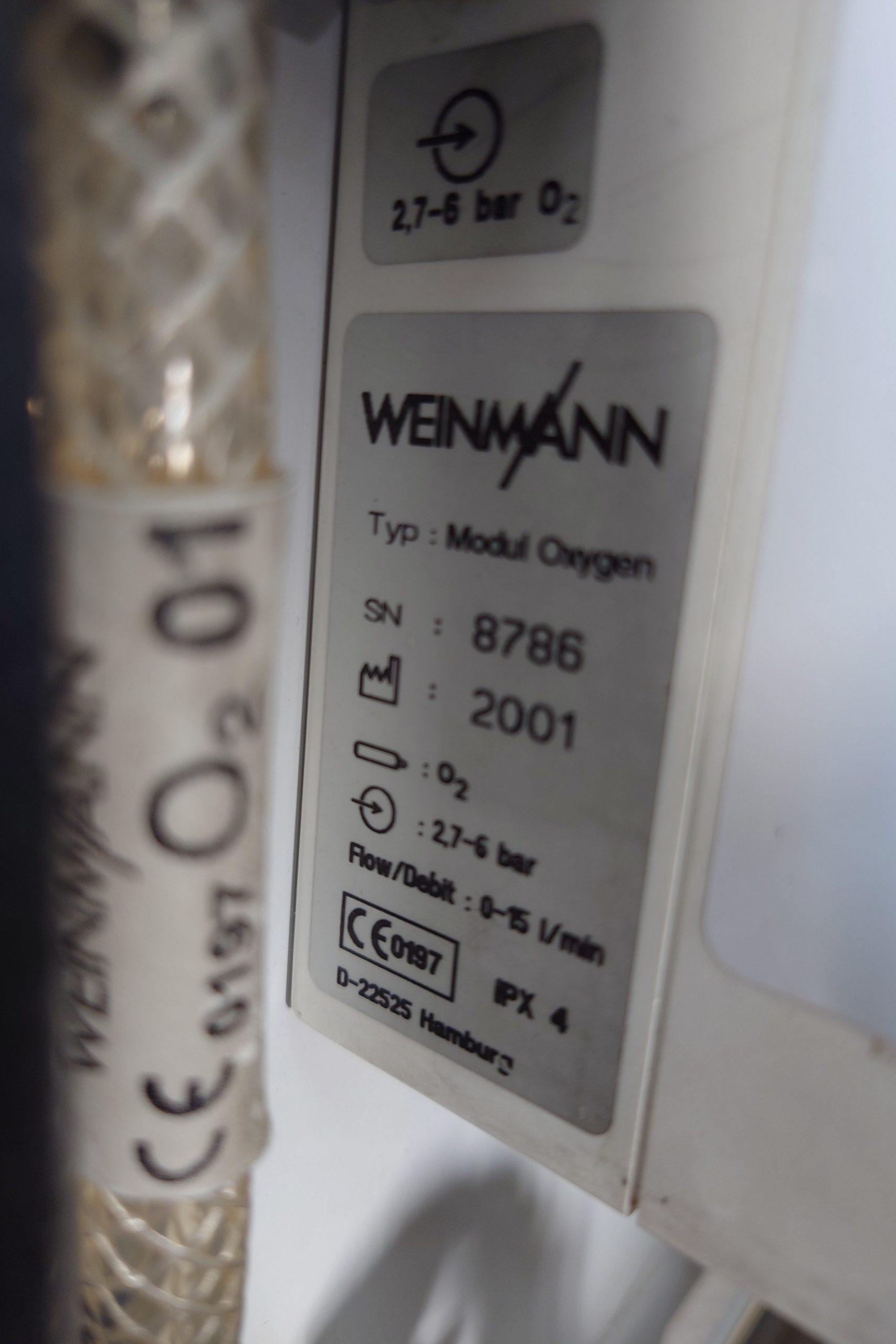 Weimann Medumat Standard + Oxygen Modul Beatmungsgerät – Notfallbeatung thumbnail 6