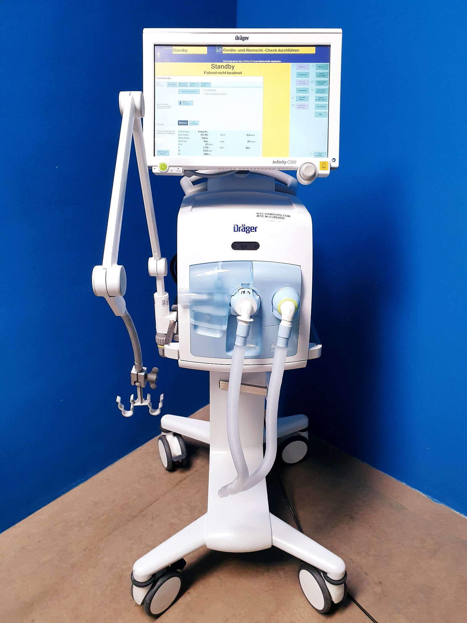 Dräger Evita V500 Evita Infinity V500 – Infinity C500 – DOM 2015 — image 1 of 10
