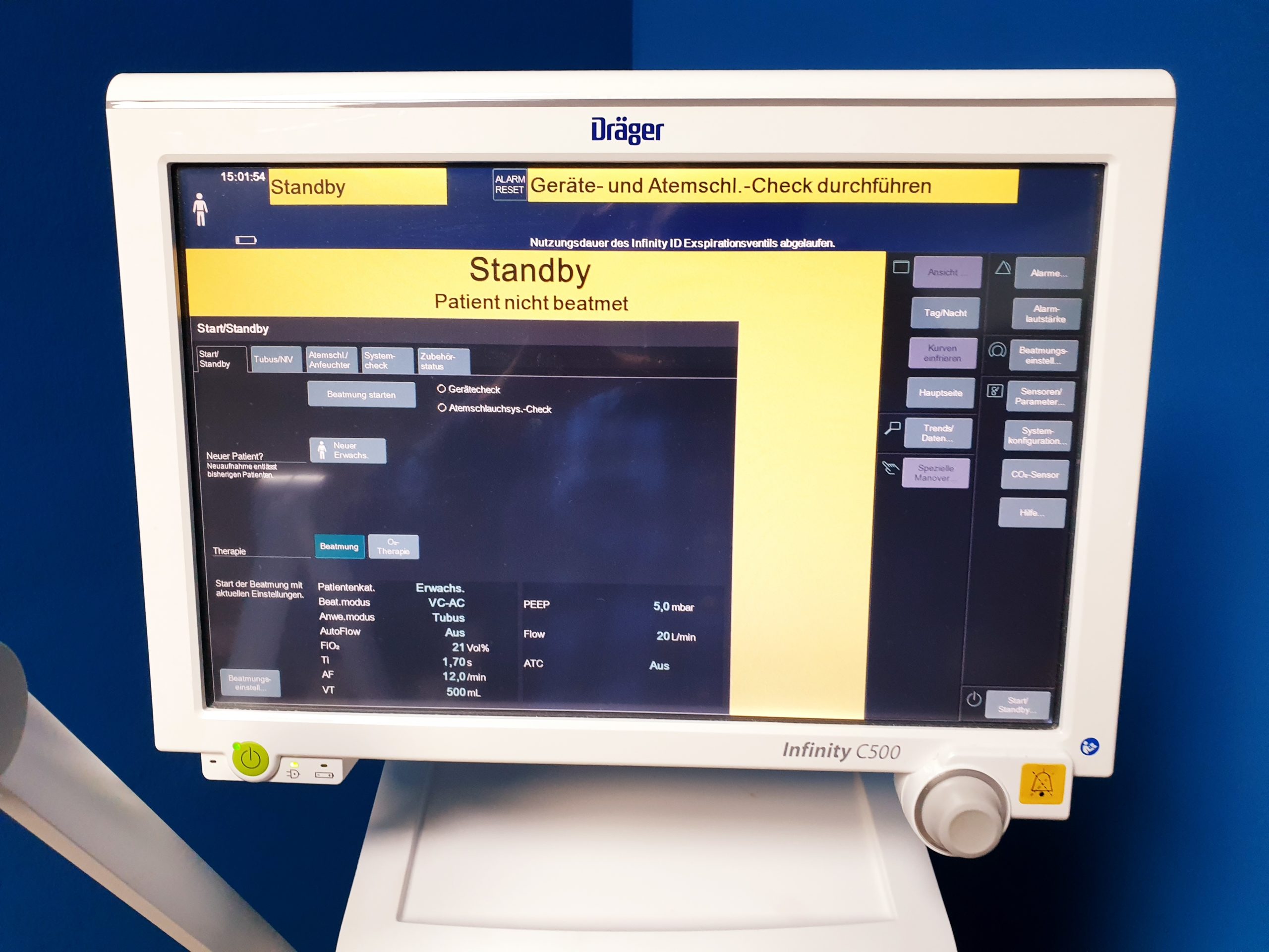 Dräger Evita V500 Evita Infinity V500 – Infinity C500 – DOM 2015 thumbnail 5