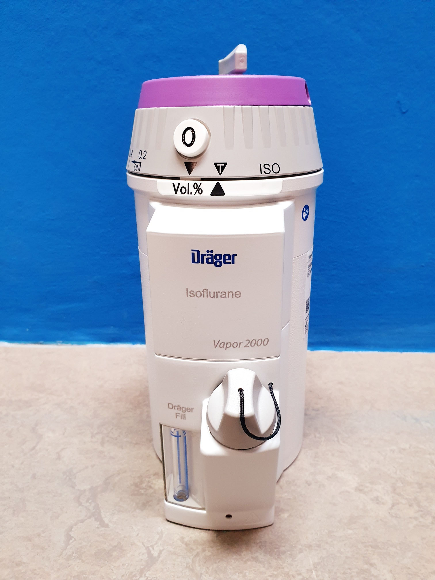 Dräger // Draeger Vapor 2000 Isoflorane Narkosegas Verdampfer DOM 2020 thumbnail 3