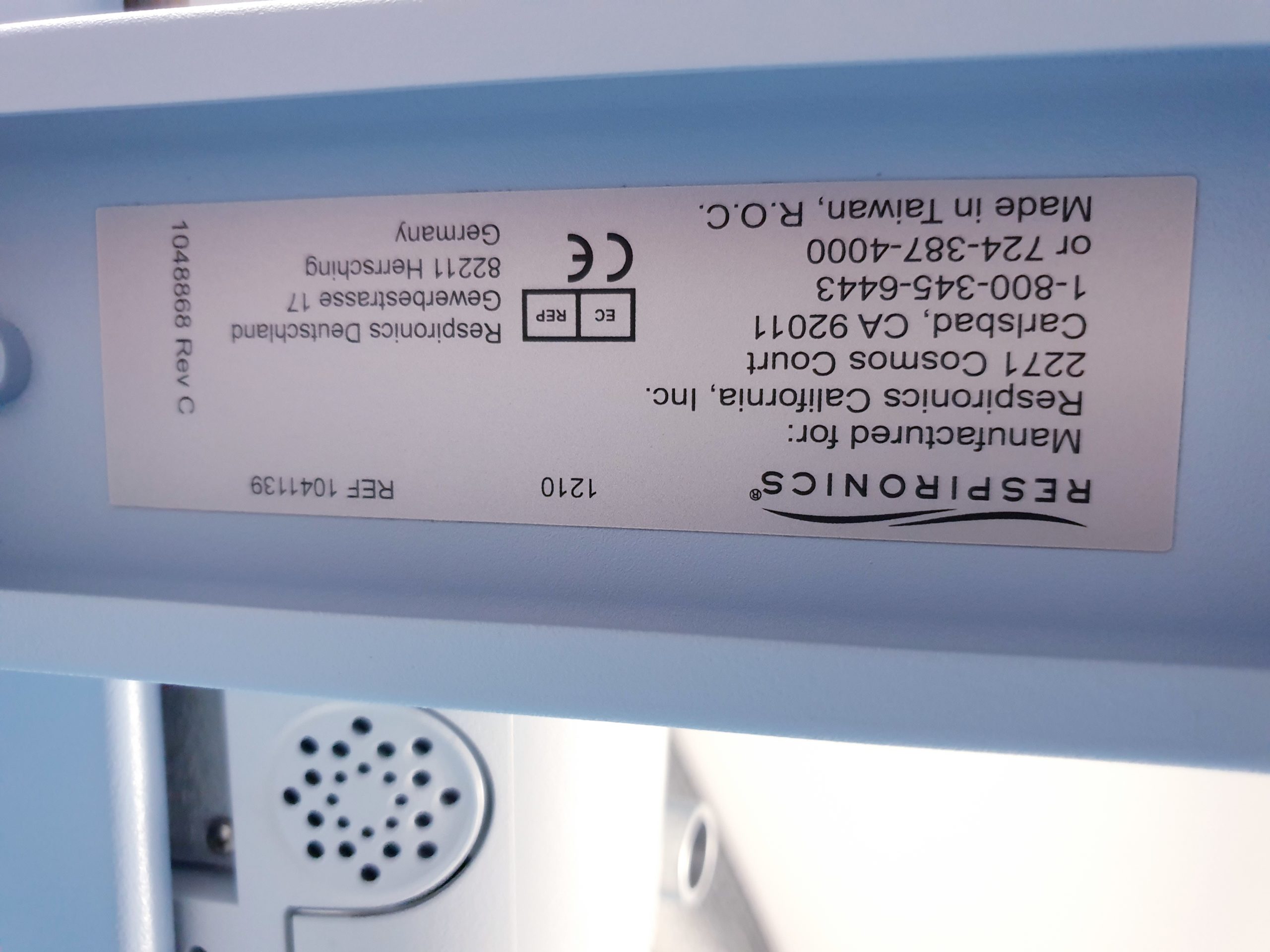 Philips Respironics V60 // V 60 Beatmungsgerät Fahrbar – auf Fahrbarem Gestell thumbnail 3