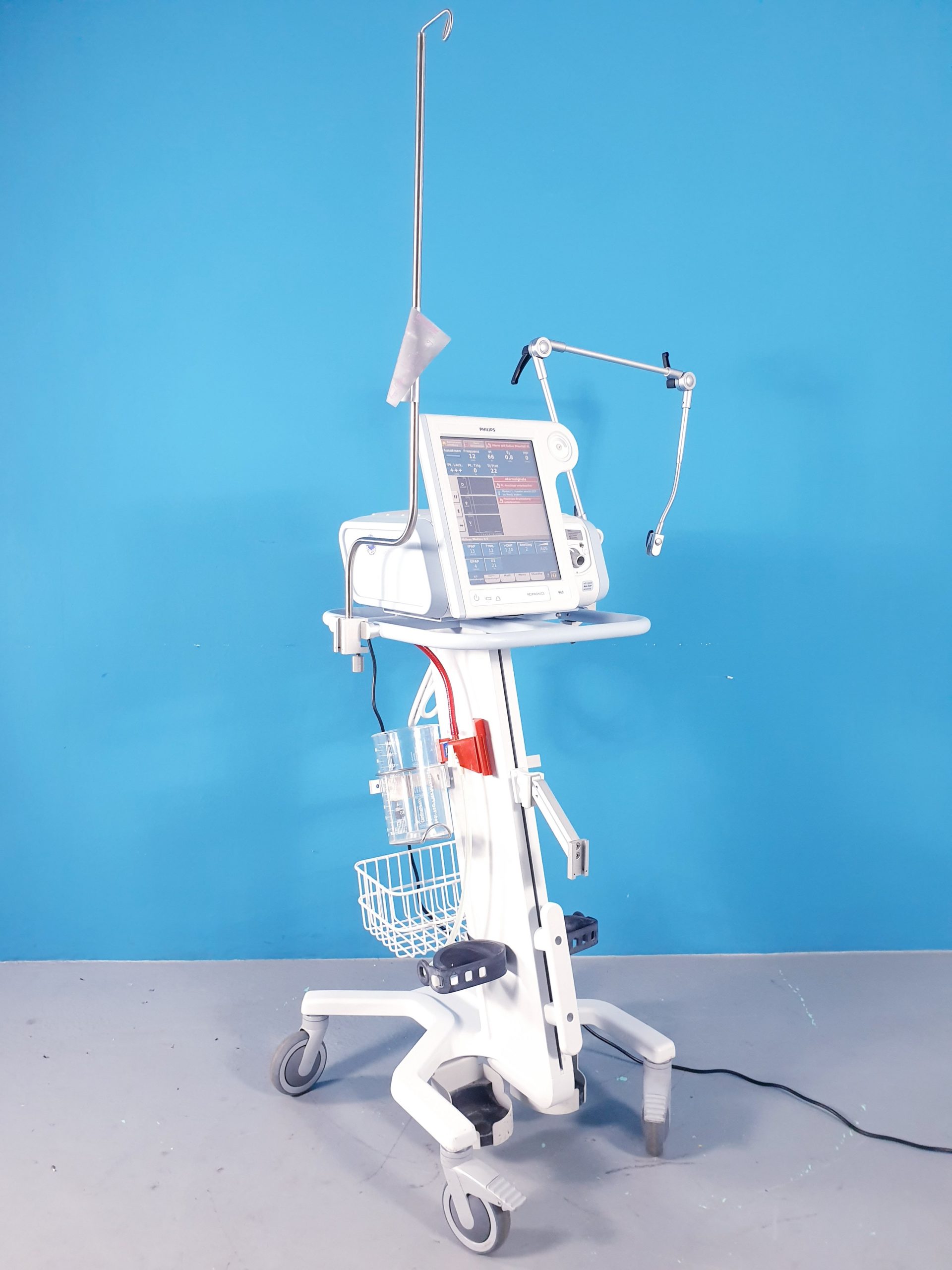 Philips Respironics V60 // V 60 Beatmungsgerät Fahrbar – auf Fahrbarem Gestell thumbnail 4