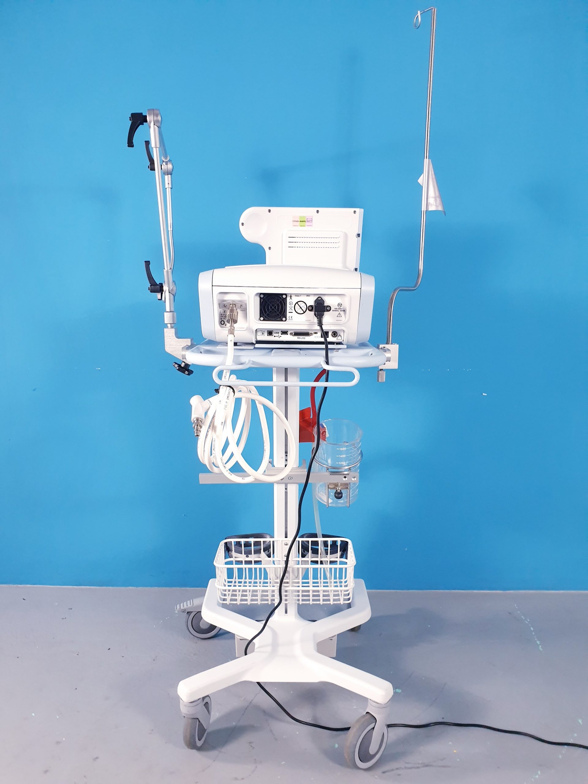 Philips Respironics V60 // V 60 Beatmungsgerät Fahrbar – auf Fahrbarem Gestell thumbnail 5