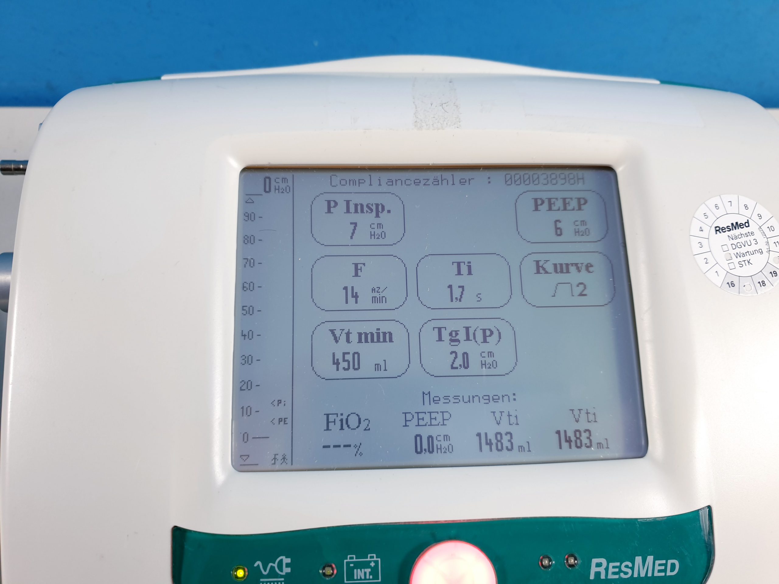 RESMED Elisée 150 Ventilator + Akku + Ladegerät thumbnail 4