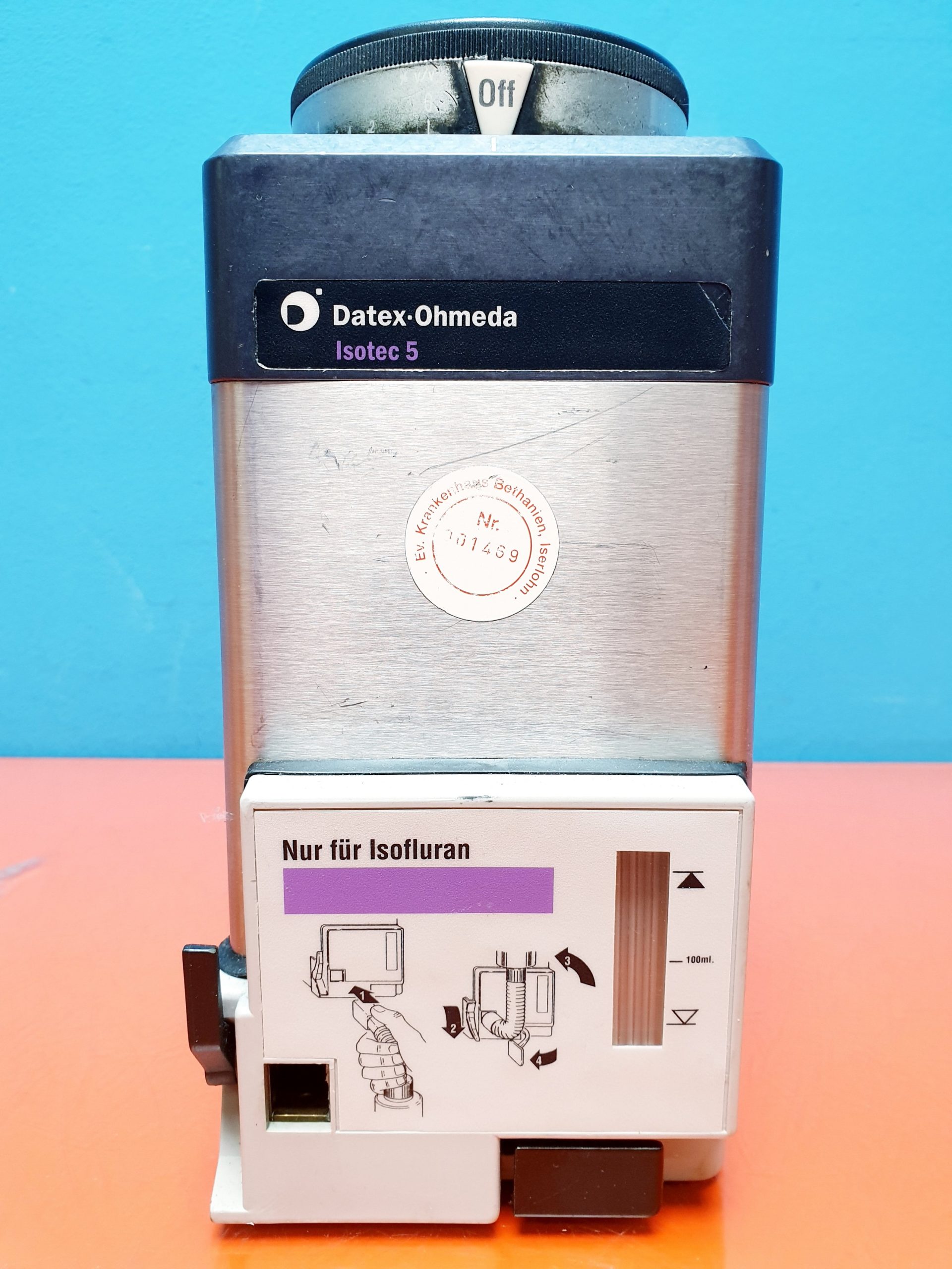 Datex-Ohmeda Isotec 5 Vapor für Isoflurane — image 1 of 3