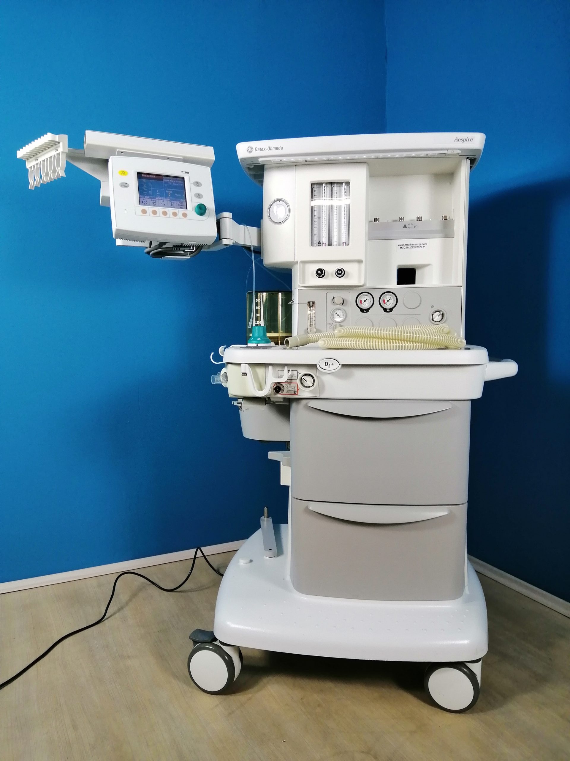Datex Ohmeda GE Aespire 7100 Anesthesie Machine Narkosegerät — image 1 of 7