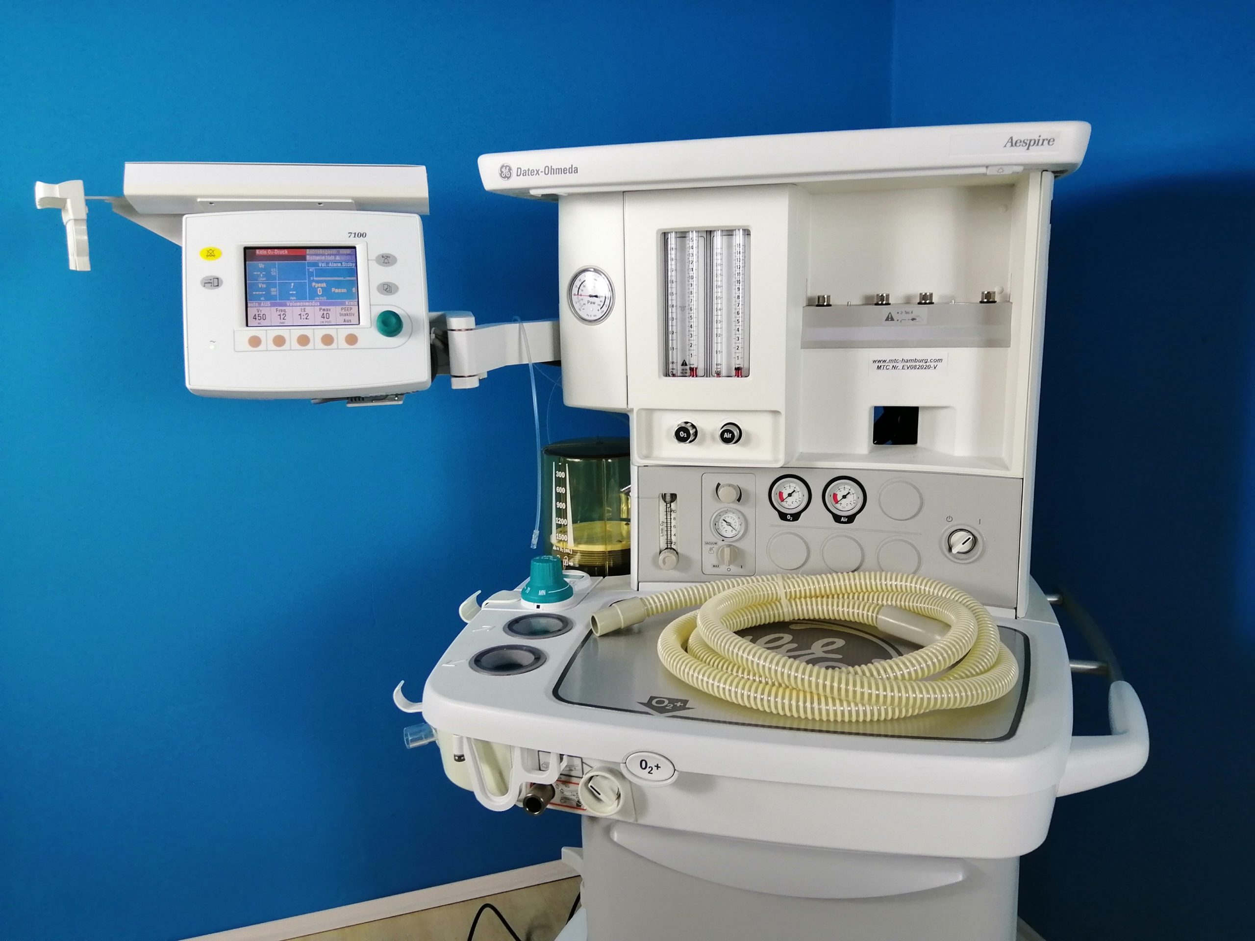 Datex Ohmeda GE Aespire 7100 Anesthesie Machine Narkosegerät thumbnail 3