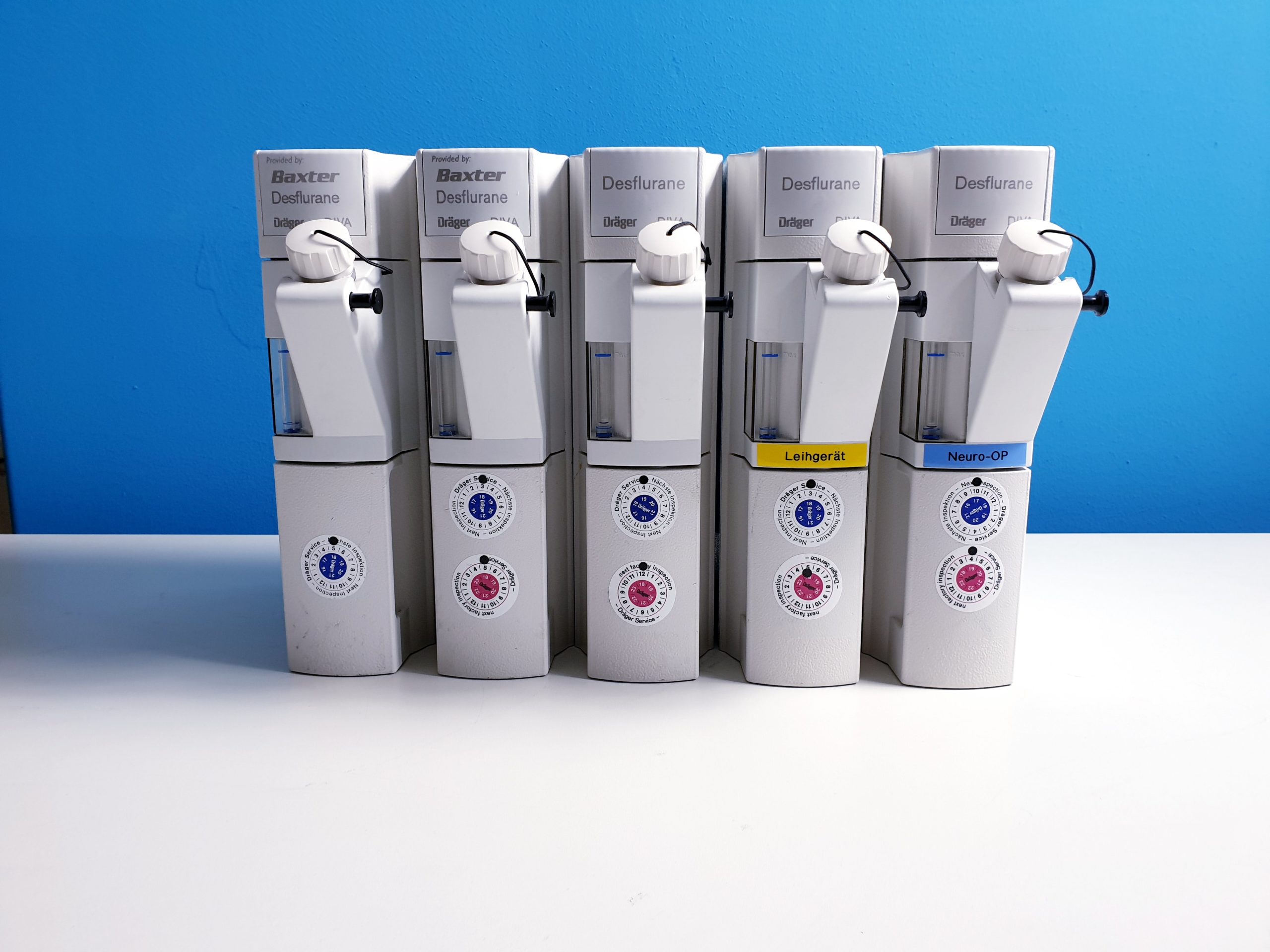 Dräger // Draeger Desflurane Vapor DIVA Narkosemittelverdampfer für ZEUS, … Hardwareversion 1.02 — image 1 of 3