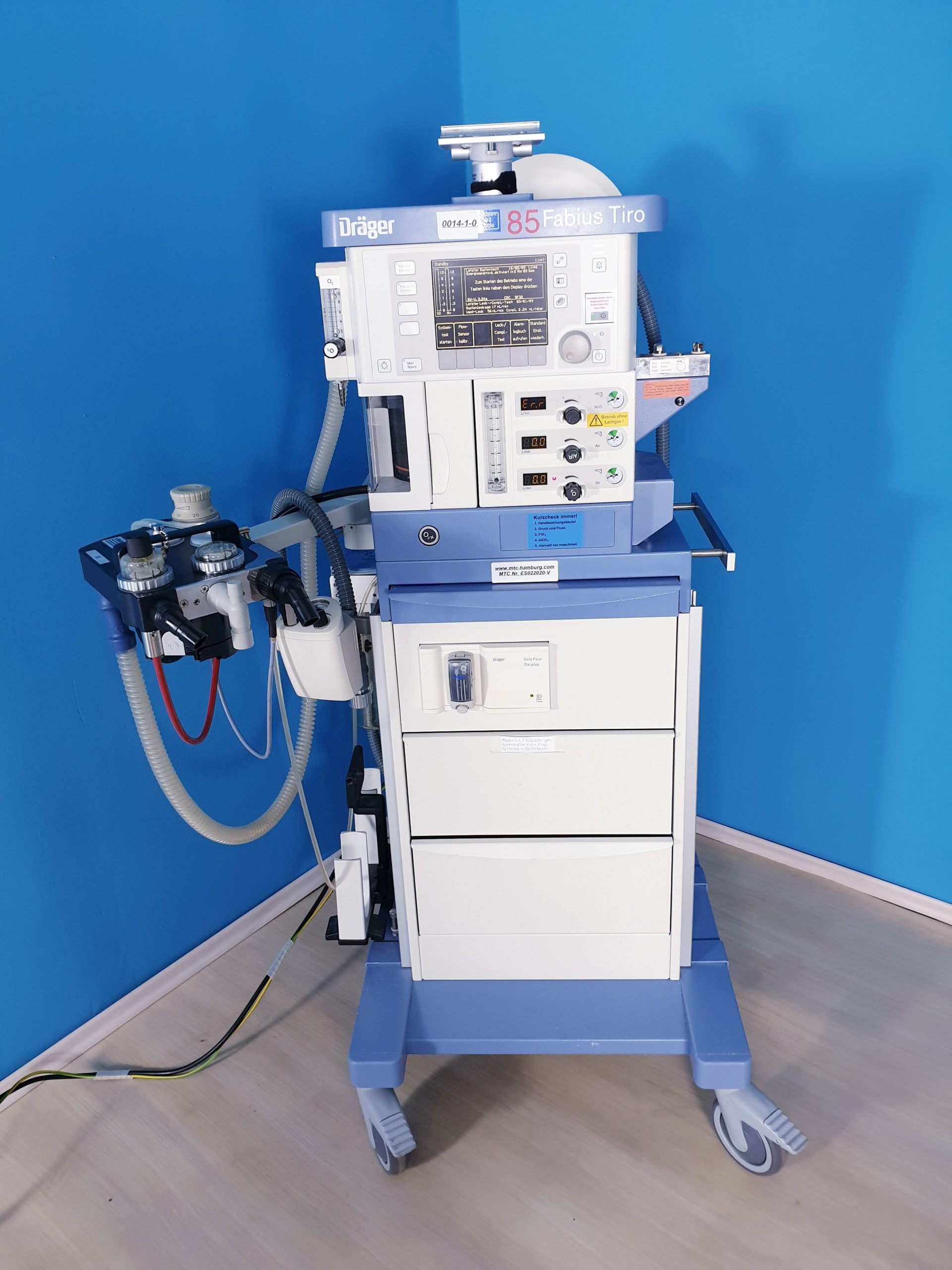 Dräger // Draeger Fabius Tiro SW. 3.34a mit Scio Four Oxi plus — image 1 of 5
