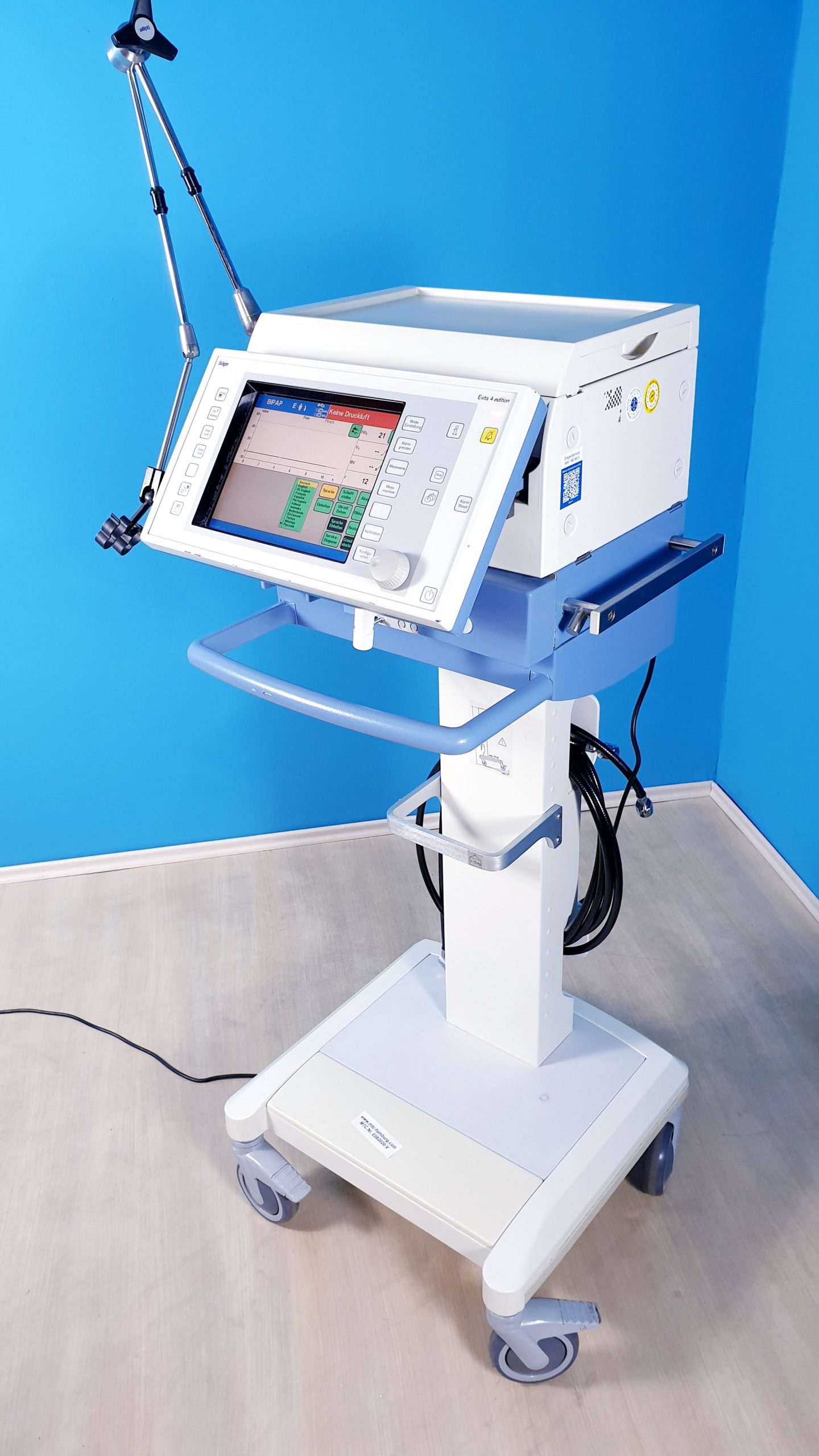 Dräger Evita 4 edition SW 4.22 Beatmungsgerät — image 1 of 6