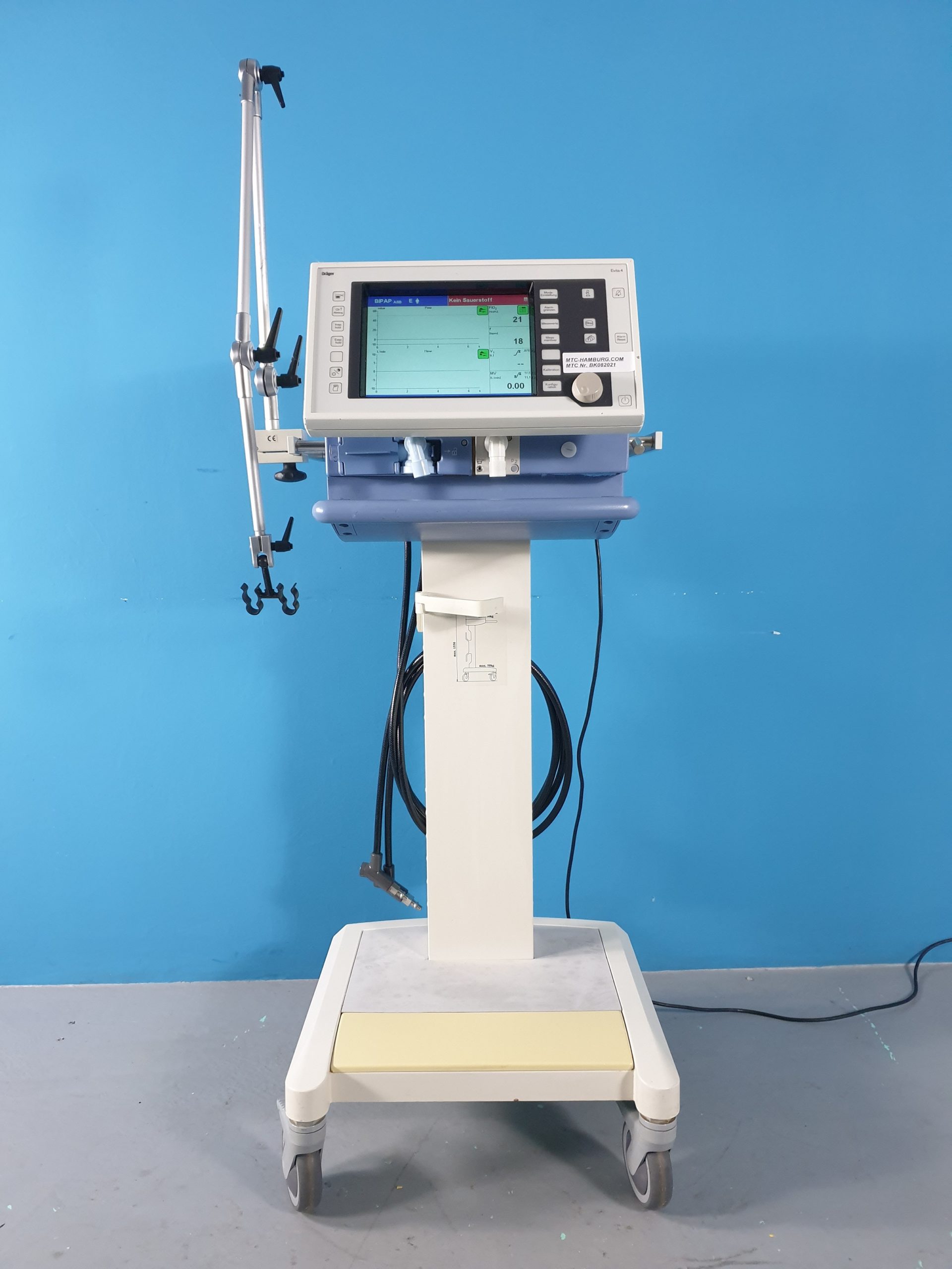Draeger Evita 4 Ventilator // Beatmungsgerät SW:. 4.26 — image 1 of 3