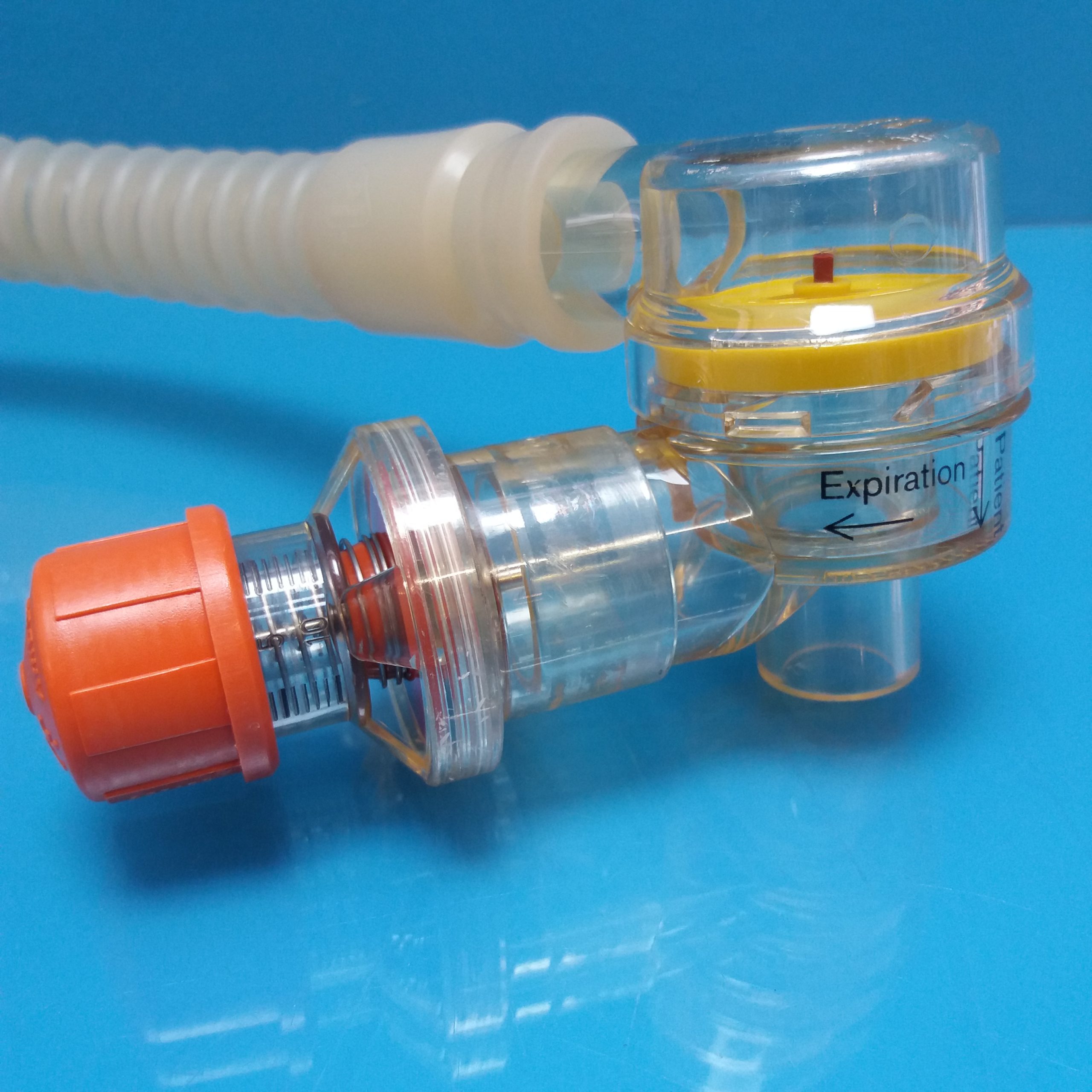 Dräger Silikonschlauch mit 2M86786 ventil für Oxylog Notfallbeatmungsgerät thumbnail 2