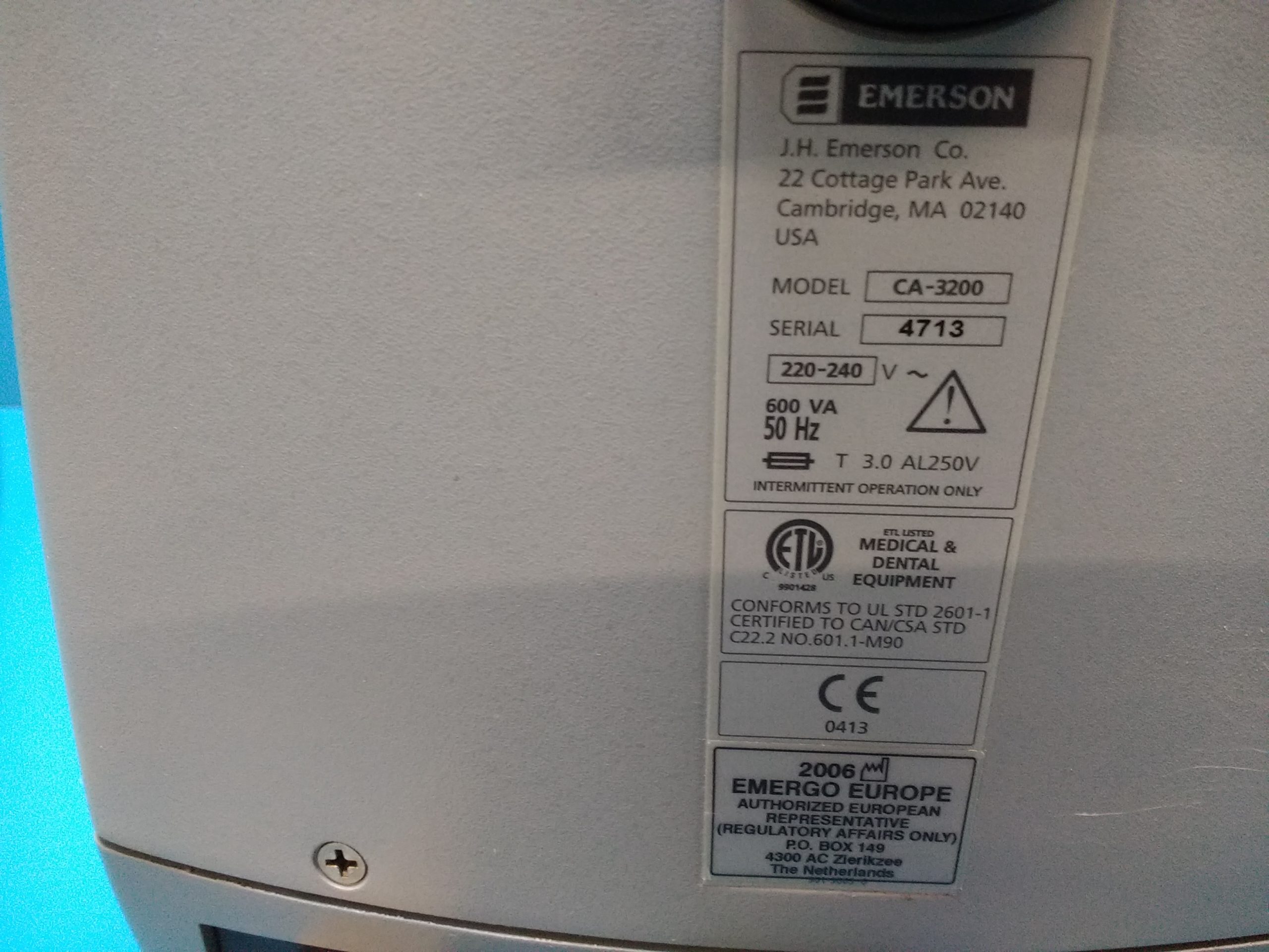 Cough Assist CA-3200 Respironics Insufflator thumbnail 4