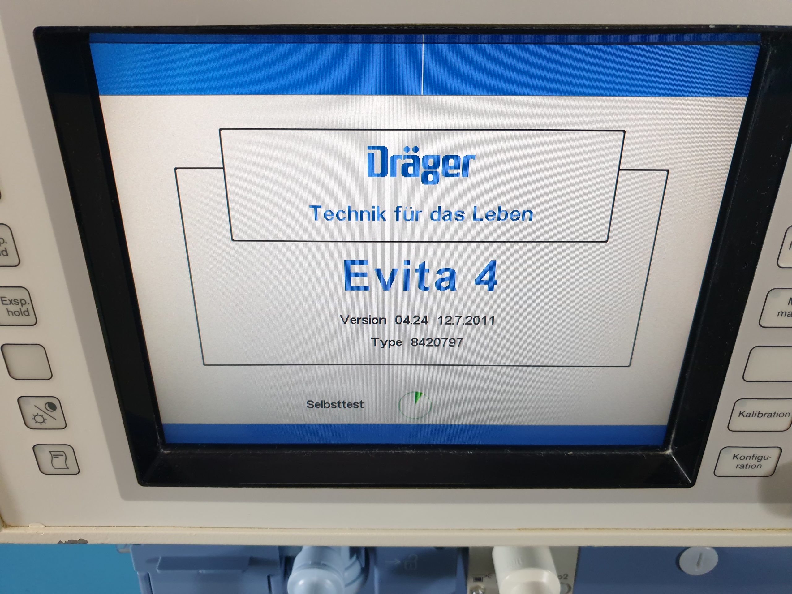 Draeger Evita 4 Edition Ventilator // Beatmungsgerät SW 4.24 thumbnail 4