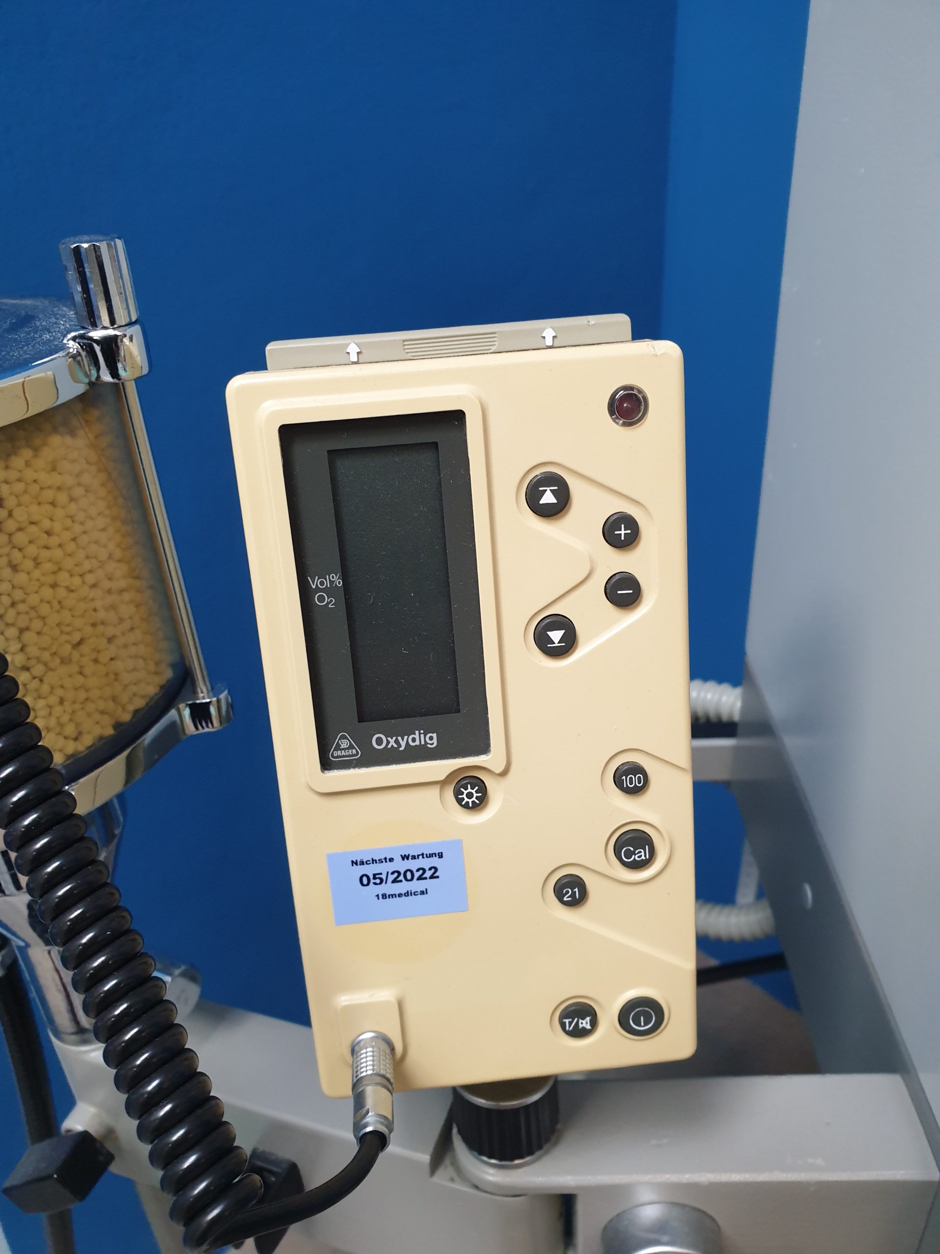 Dräger Sulla 808 Narkosegerät mit Kreisteil, Oxydig, Volumeter, Barmometer ….. thumbnail 2