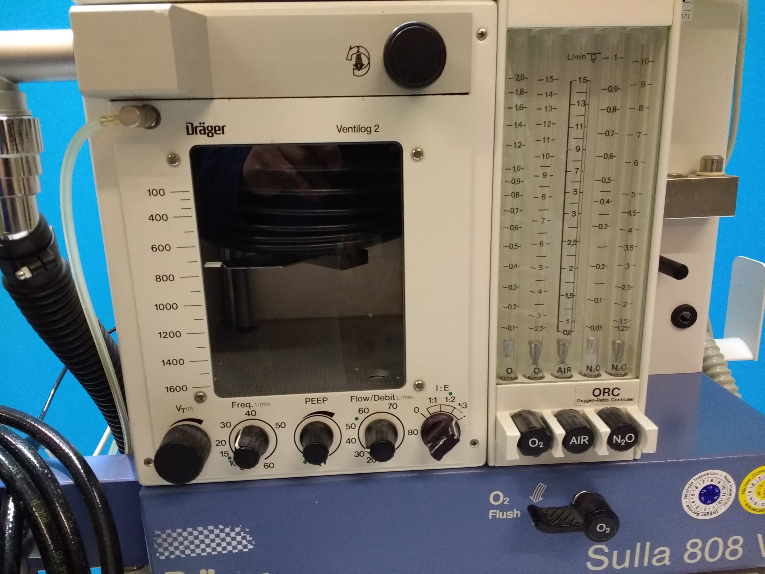 Dräger Sulla 808 V Narkosegerät thumbnail 4