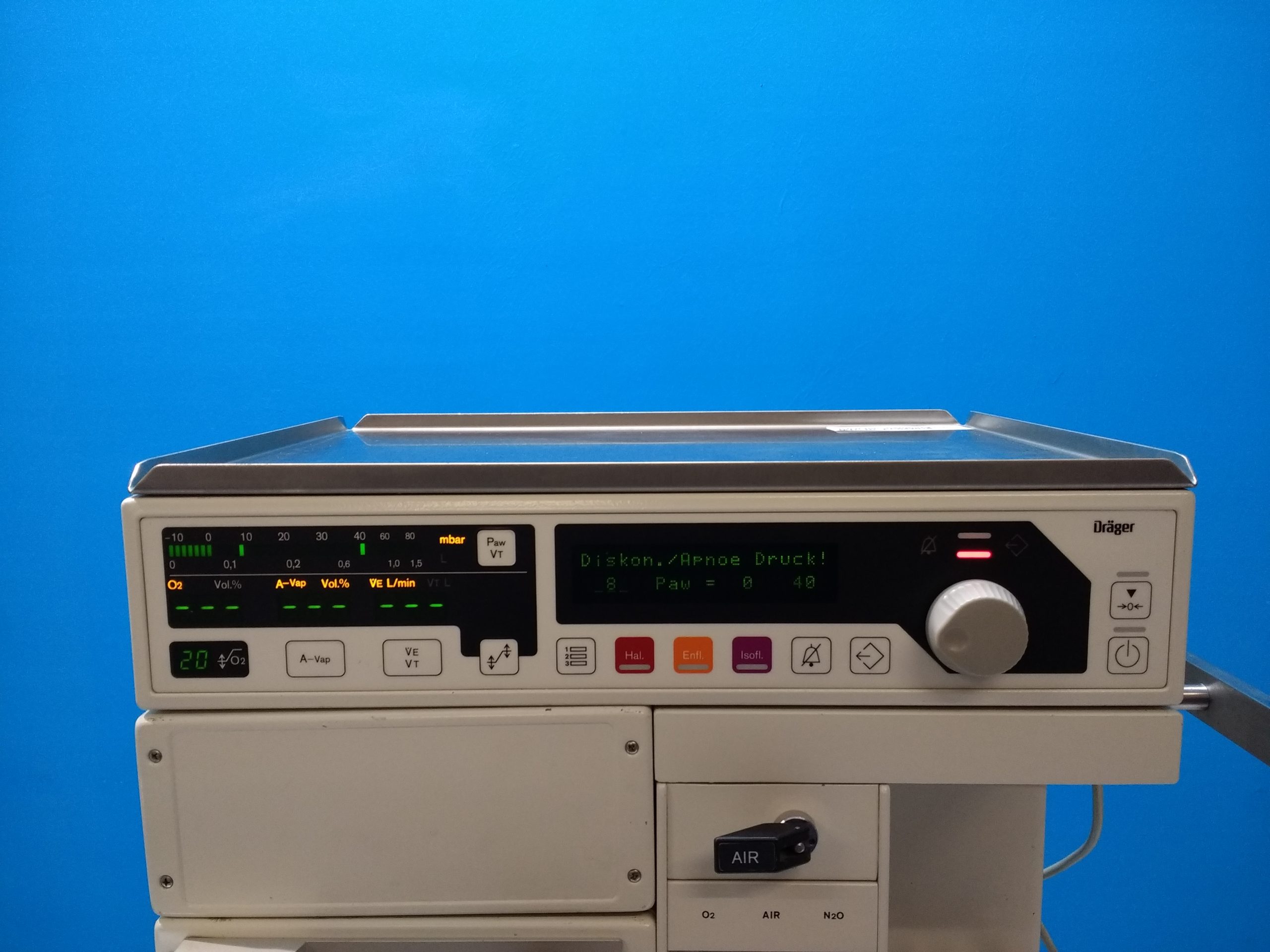 Dräger Sulla 808 V Narkosegerät thumbnail 5
