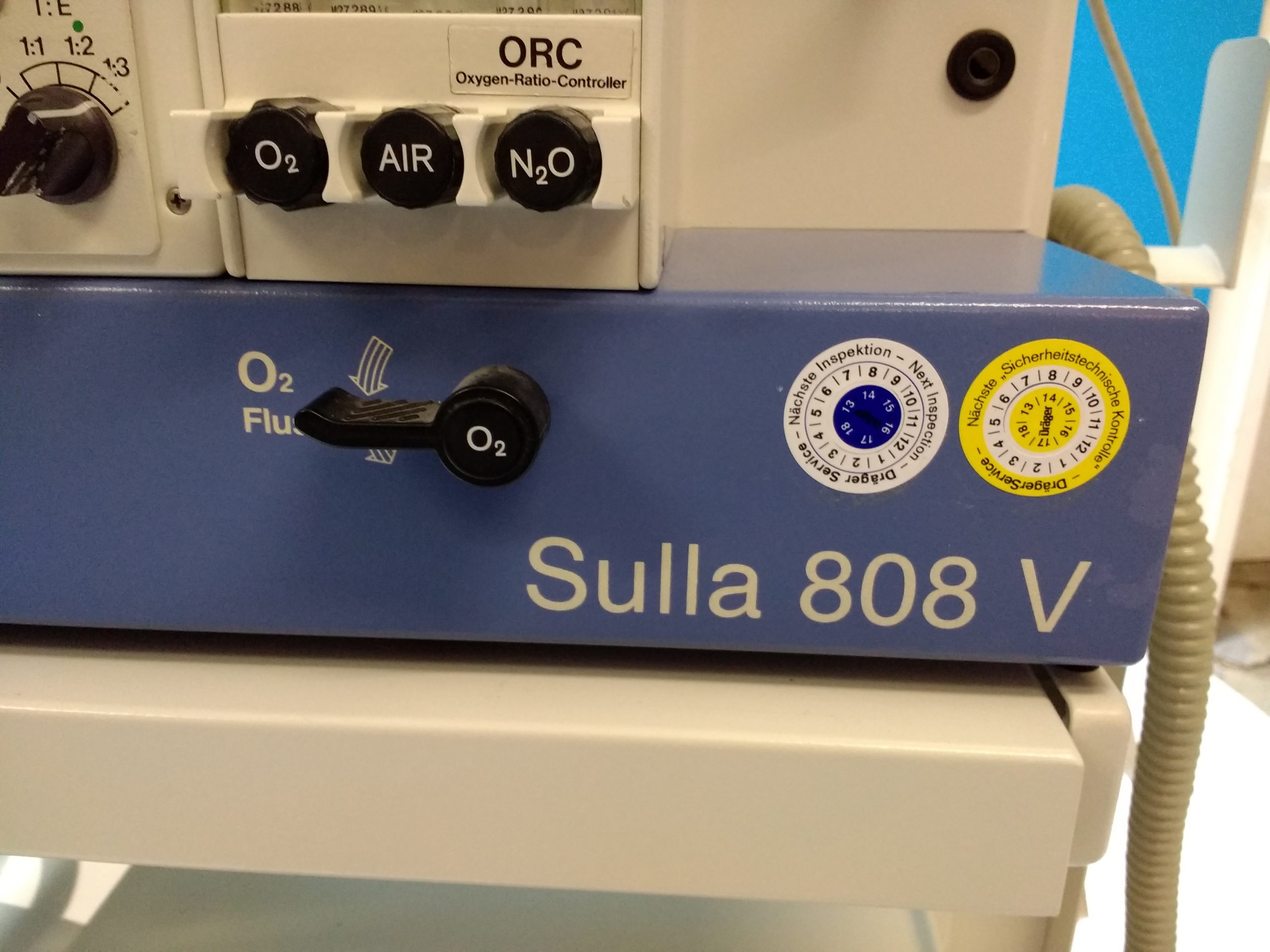 Dräger Sulla 808 V Narkosegerät thumbnail 7