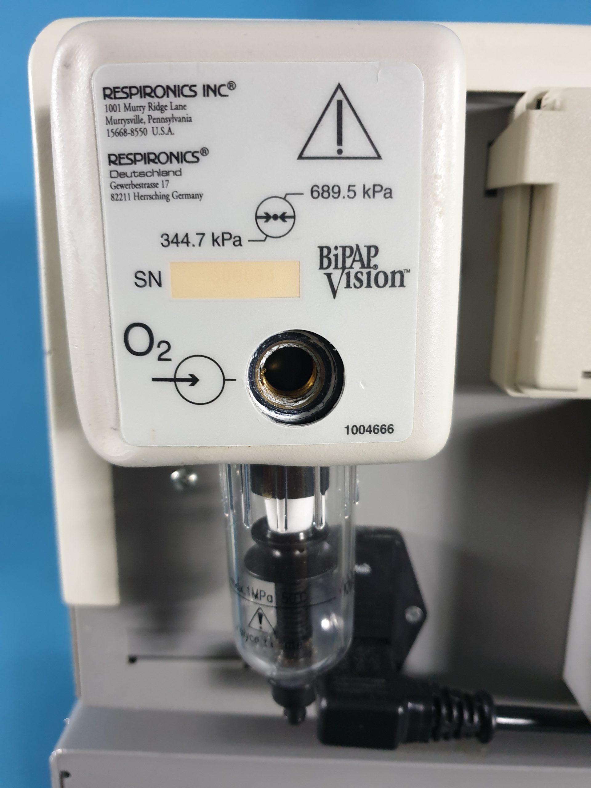 Philips BIPAP Vision Respironics Beatmungsgerät thumbnail 7