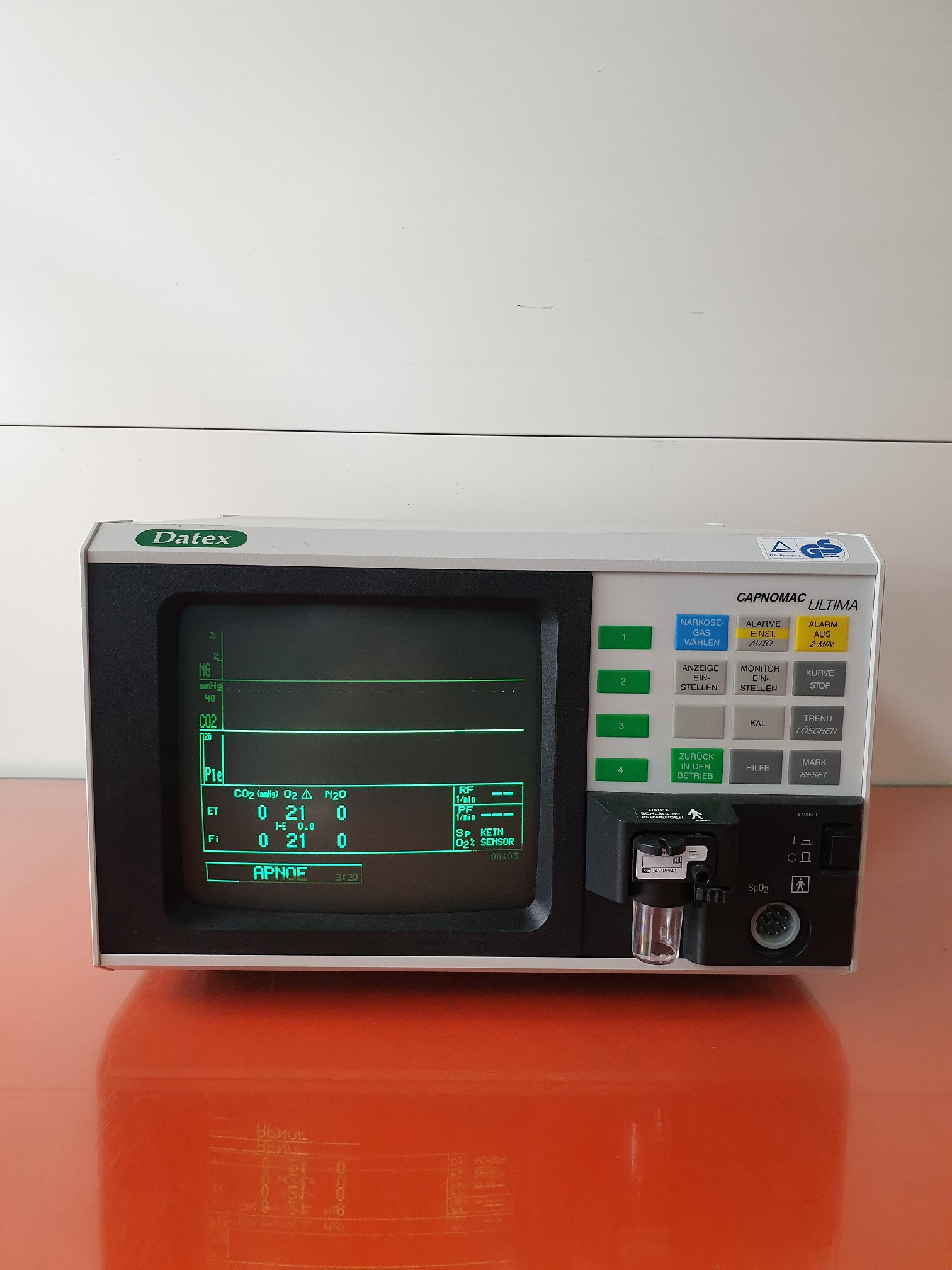 Datex Ultima Gas-Monitor Iso, Hal, Sevo, Enf, Sevo, — image 1 of 7